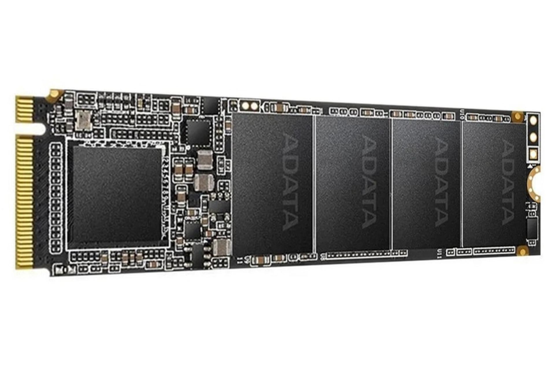 سمت چپ پشت اس اس دی ای دیتا ADATA SM2P41C8 NVMe M.2 256GB