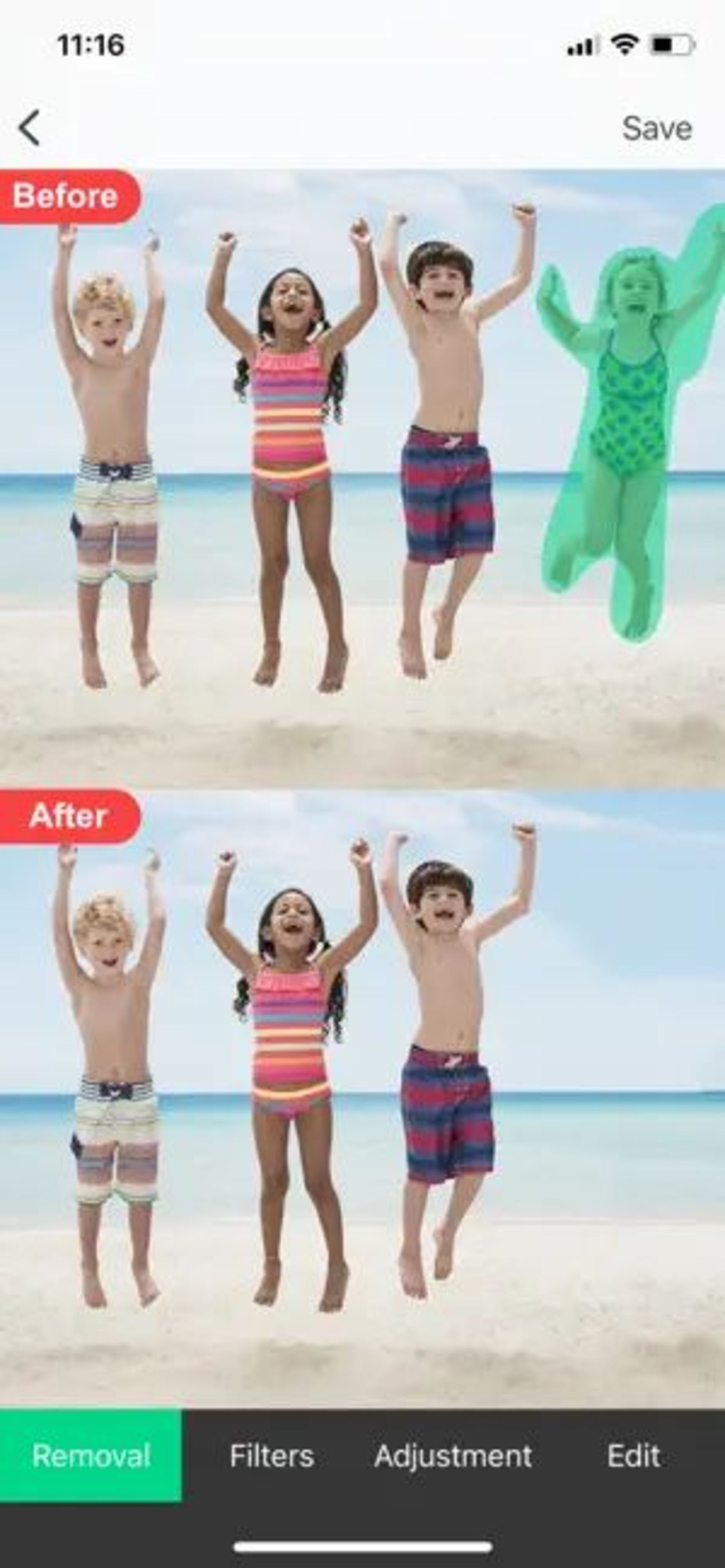 برنامه Object Removal AI Retouch Fix آیفون