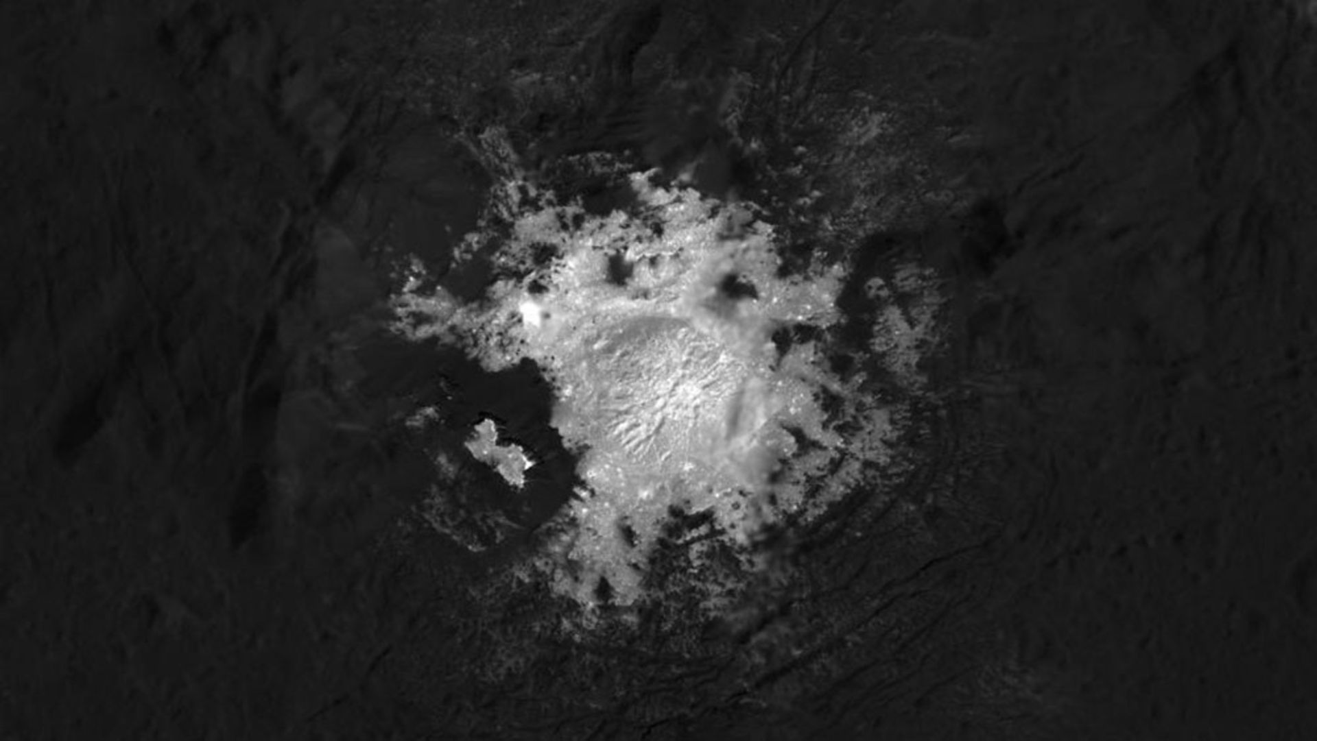 Ocator impact crater