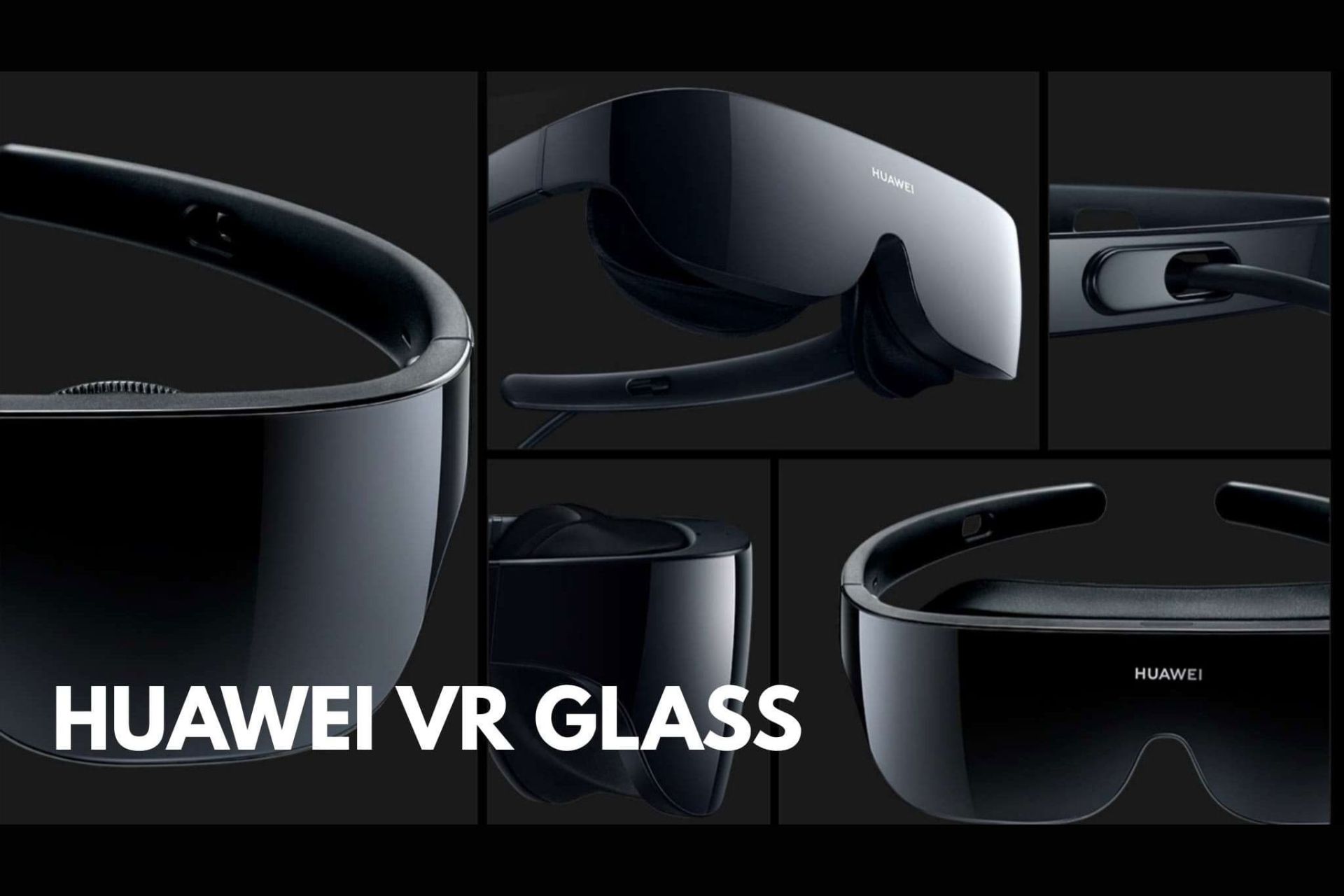 نماهای مختلف از عینک واقعیت مجازی هواوی