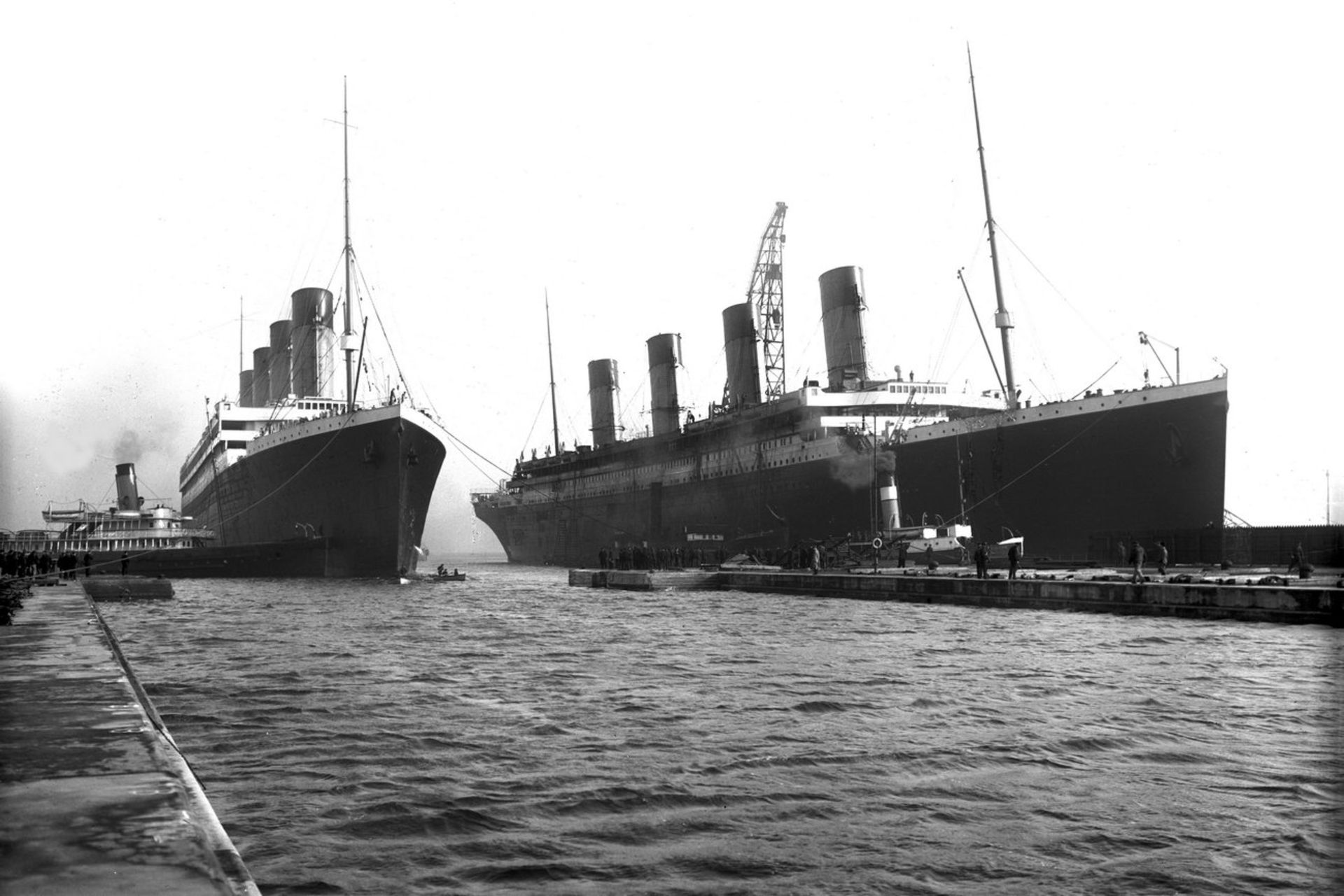 دو کشتی المپیک و تایتانیک