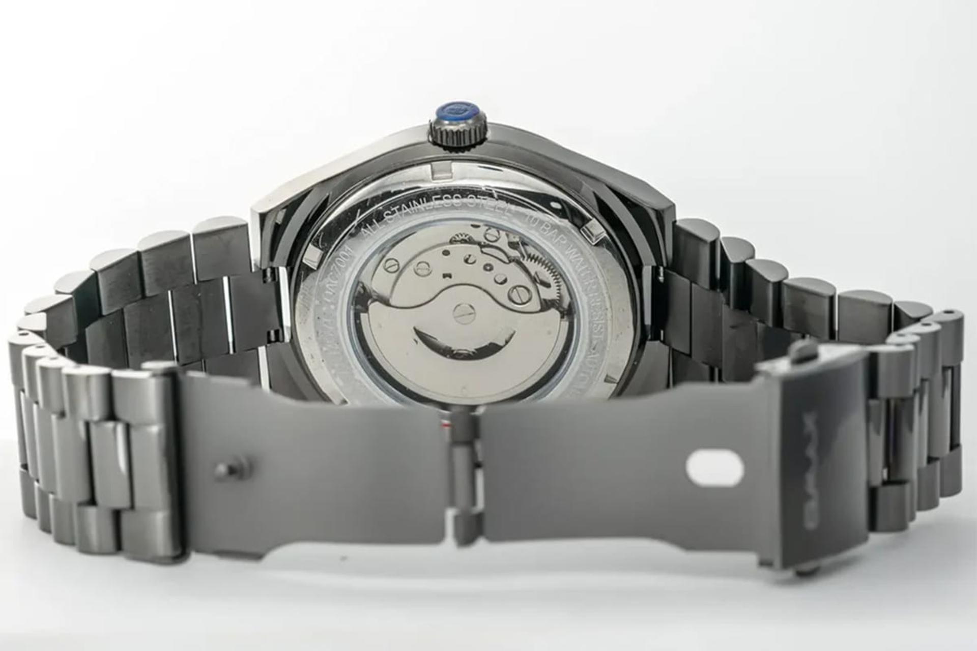 بند و قفل ساعت مچی مردانه اوماکس Masterpiece Automatic OACZ001N99I