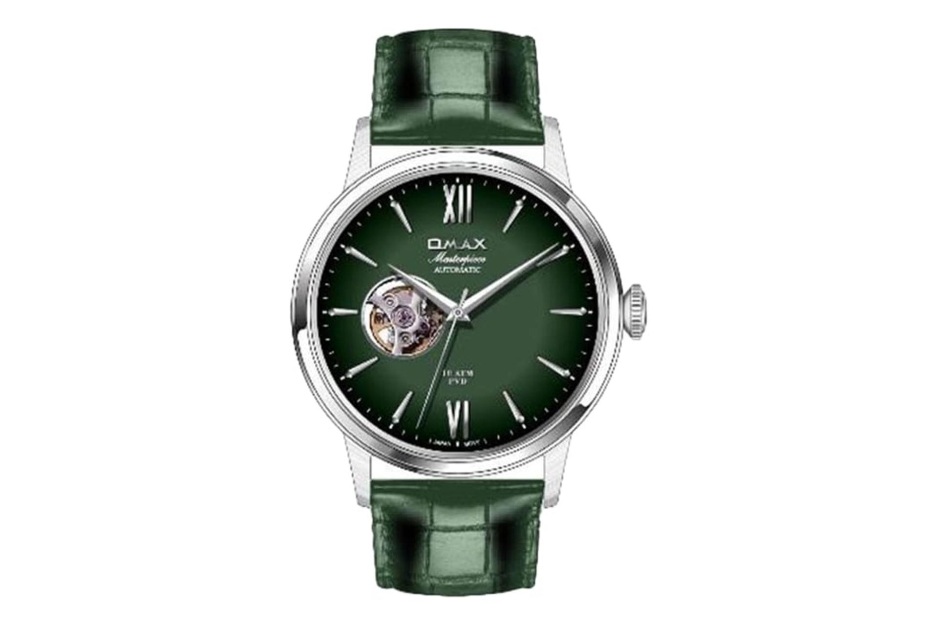 فریم و صفحه ساعت مچی مردانه اوماکس Masterpiece Automatic OAOR001BP99I