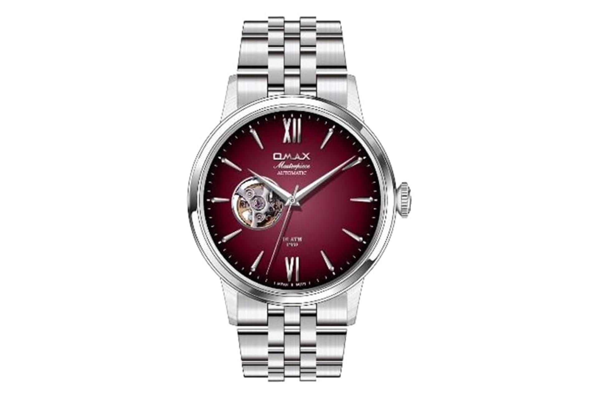 فریم و صفحه ساعت مچی مردانه اوماکس Masterpiece Automatic OAOR001P86I