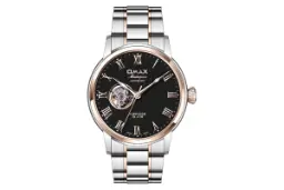 فریم و صفحه ساعت مچی مردانه اوماکس Masterpiece Automatic OAOR009C2CI