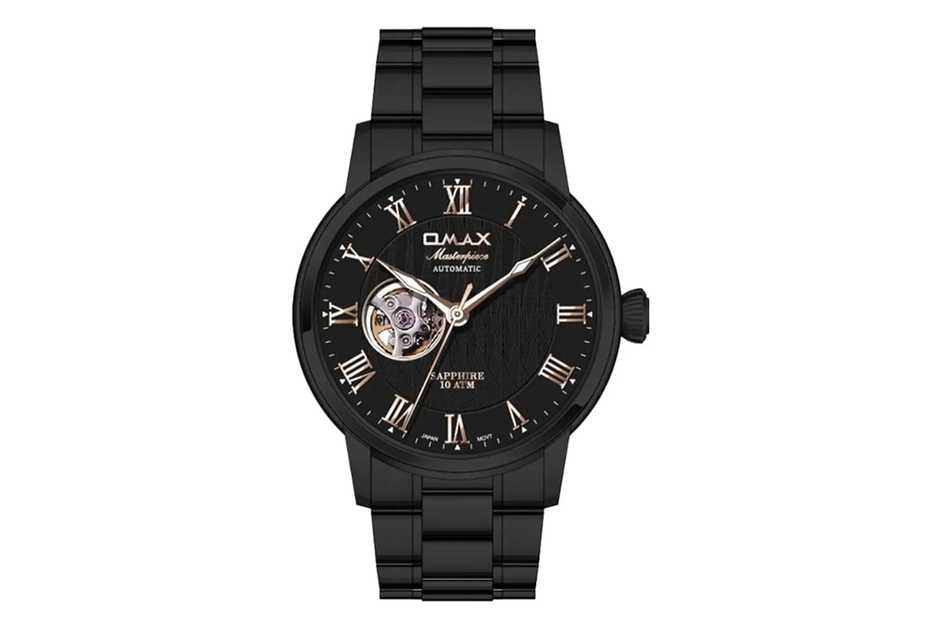 فریم و صفحه ساعت مچی مردانه اوماکس Masterpiece Automatic OAOR009M22O