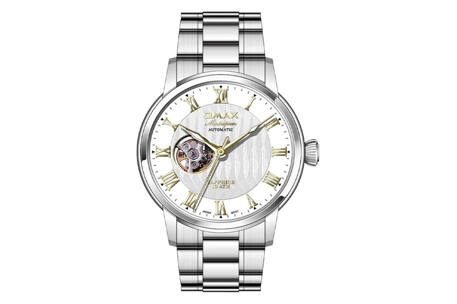 فریم و صفحه ساعت مچی مردانه اوماکس Masterpiece Automatic OAOR009P66Y