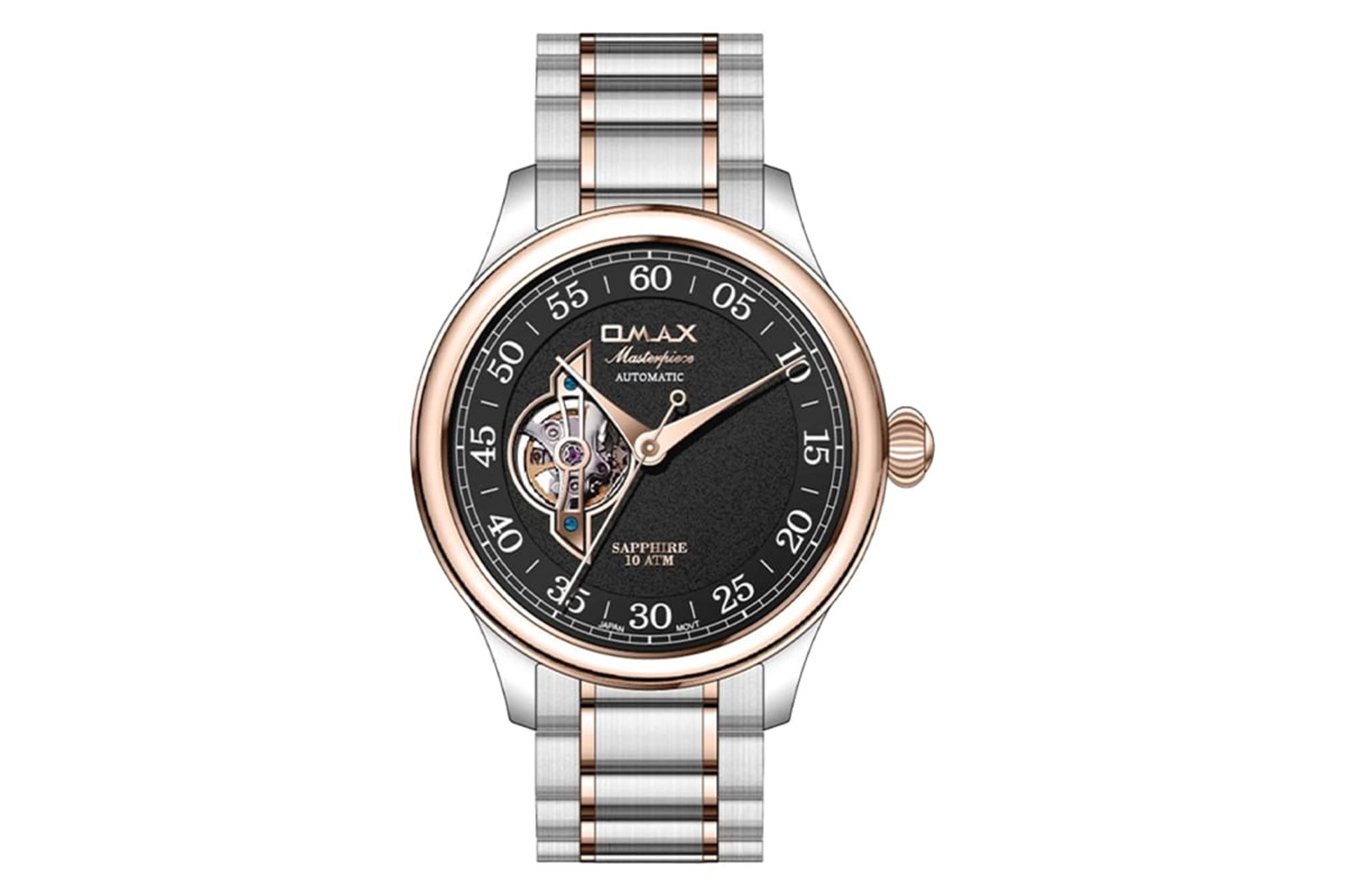 فریم و صفحه ساعت مچی مردانه اوماکس Masterpiece Automatic OAOR017C2CA