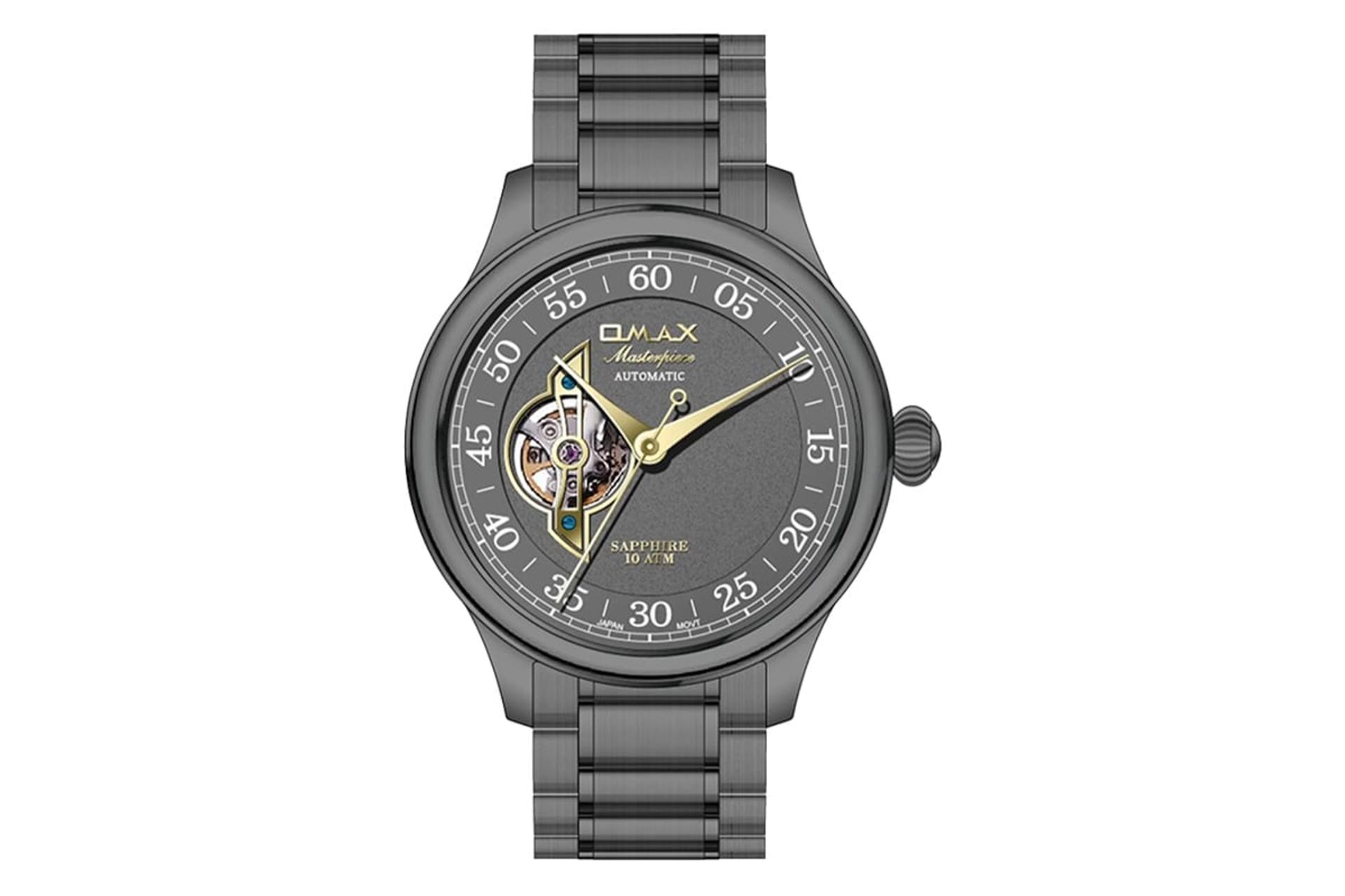 فریم و صفحه ساعت مچی مردانه اوماکس Masterpiece Automatic OAOR017N99A