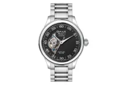 فریم و صفحه ساعت مچی مردانه اوماکس Masterpiece Automatic OAOR017P26A