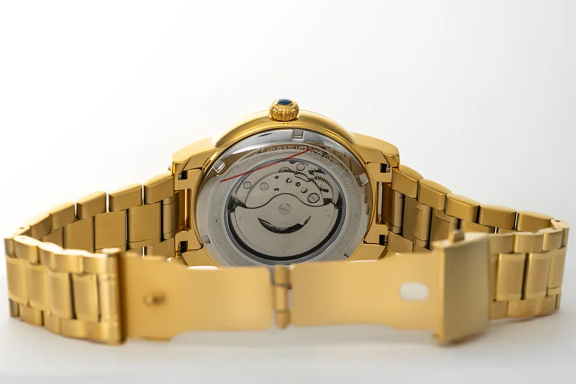 بند، قفل و پنل پشت ساعت مچی مردانه اوماکس Masterpiece Automatic OSA007G11I