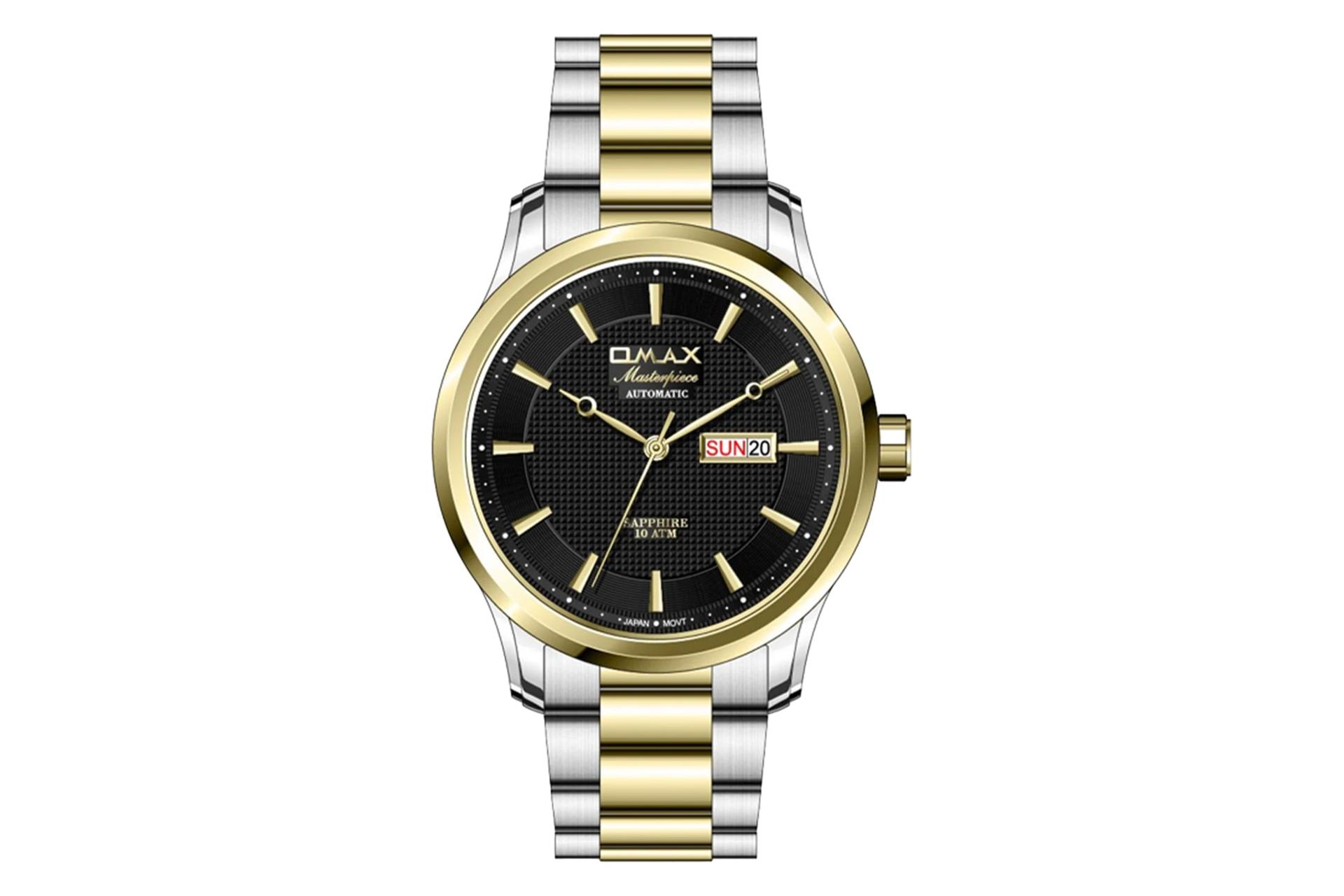 فریم و صفحه ساعت مچی مردانه اوماکس Masterpiece Automatic OSA008T2TI