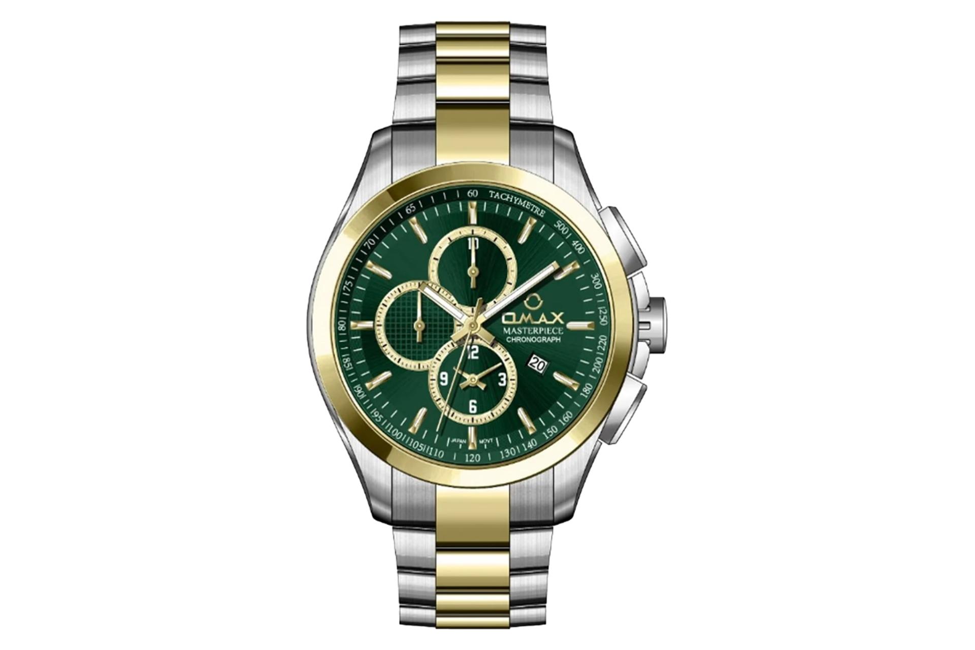 فریم و صفحه ساعت مچی مردانه اوماکس Masterpiece Quartz MG36T9TI
