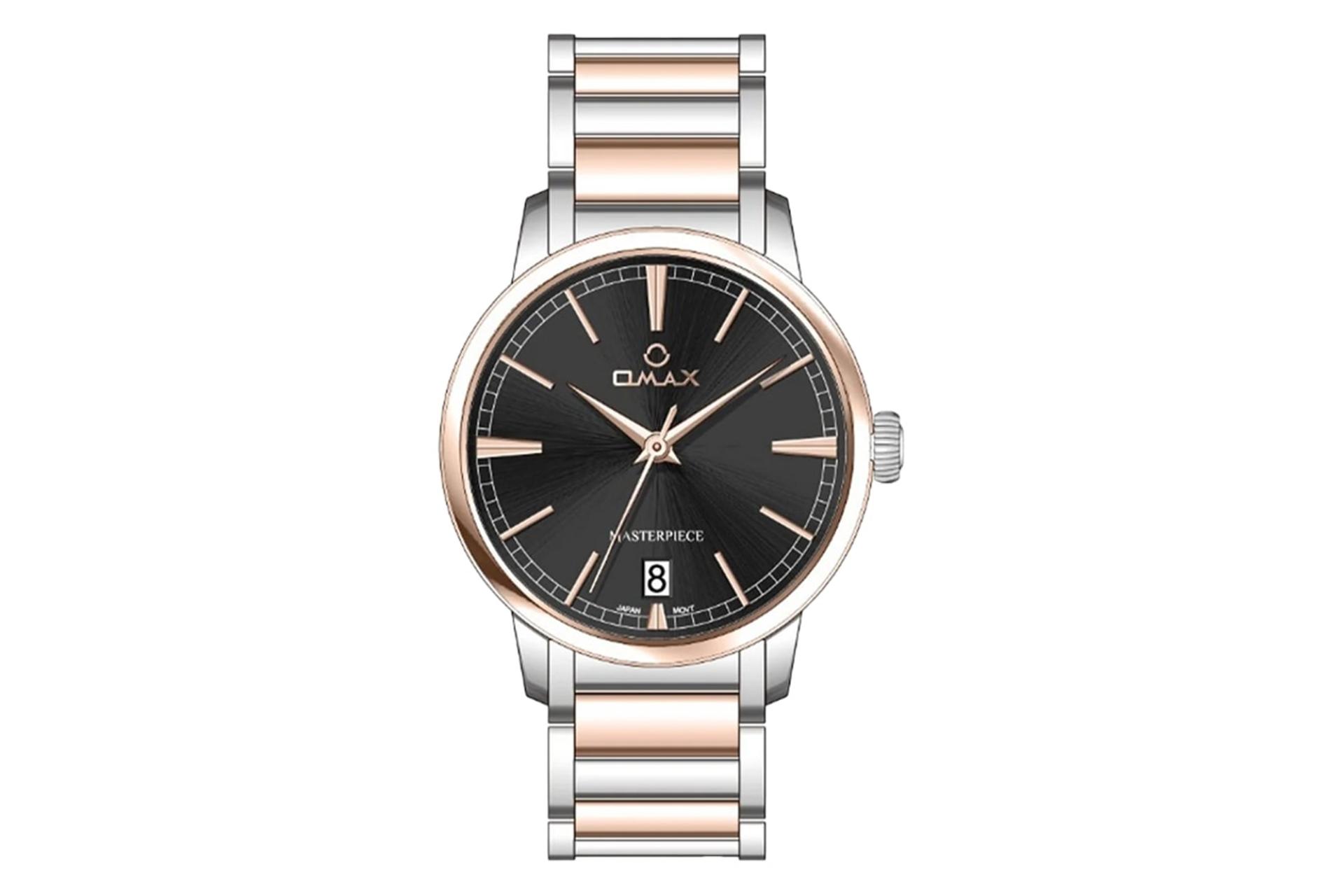 فریم و صفحه ساعت مچی مردانه اوماکس Masterpiece Quartz MG42C2CI