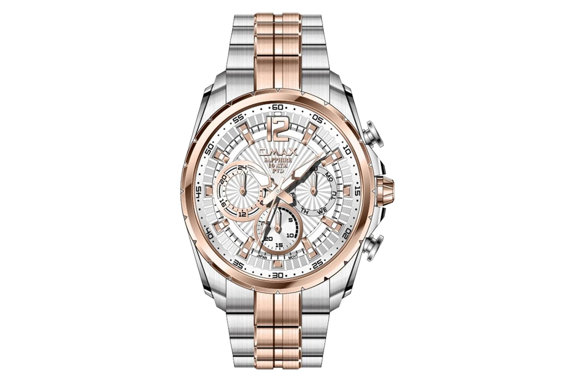 فریم و صفحه ساعت مچی مردانه اوماکس Masterpiece Quartz OAEM001C6CI