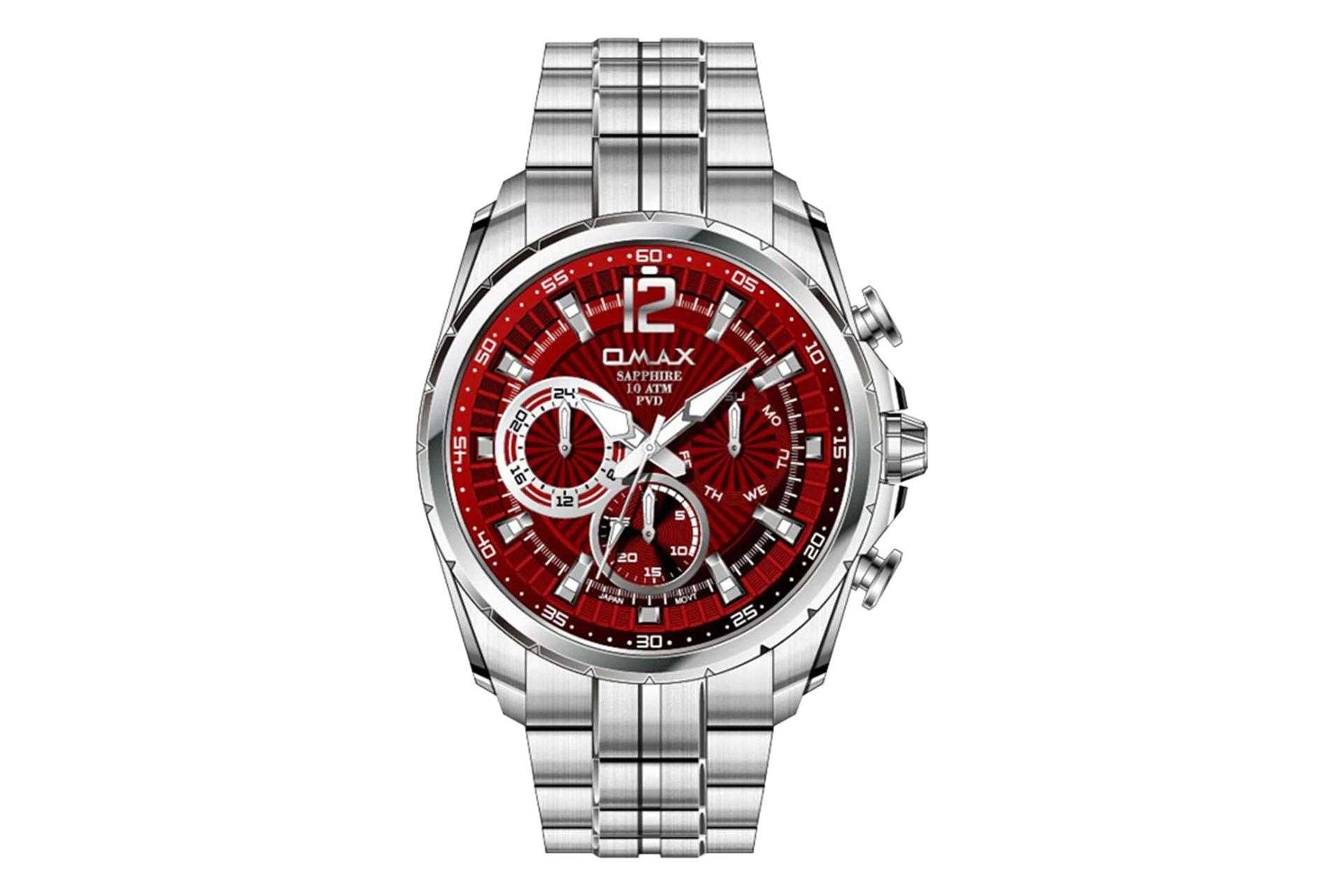 فریم و صفحه ساعت مچی مردانه اوماکس Masterpiece Quartz OAEM001P86I