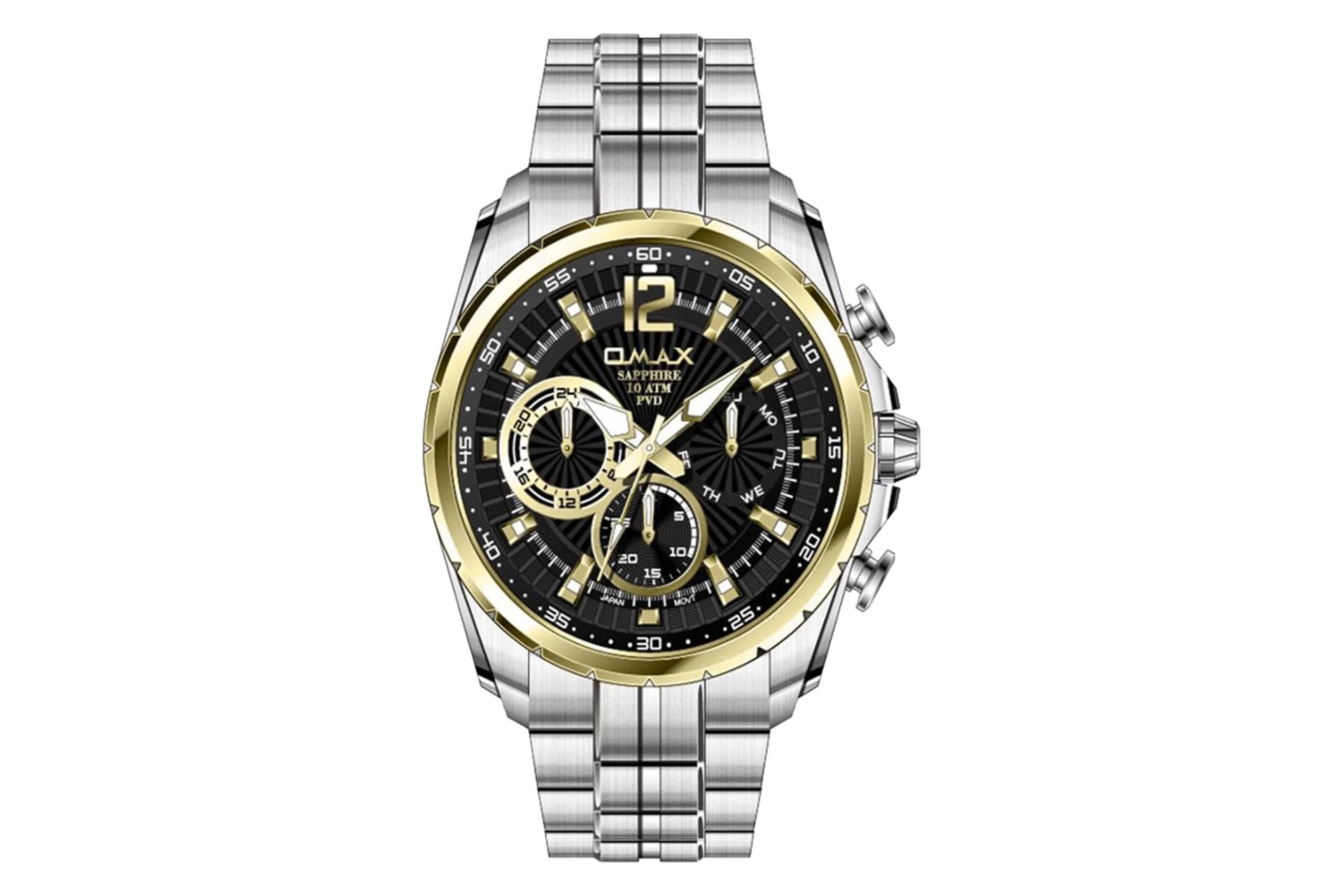 فریم و صفحه ساعت مچی مردانه اوماکس Masterpiece Quartz OAEM001T26I