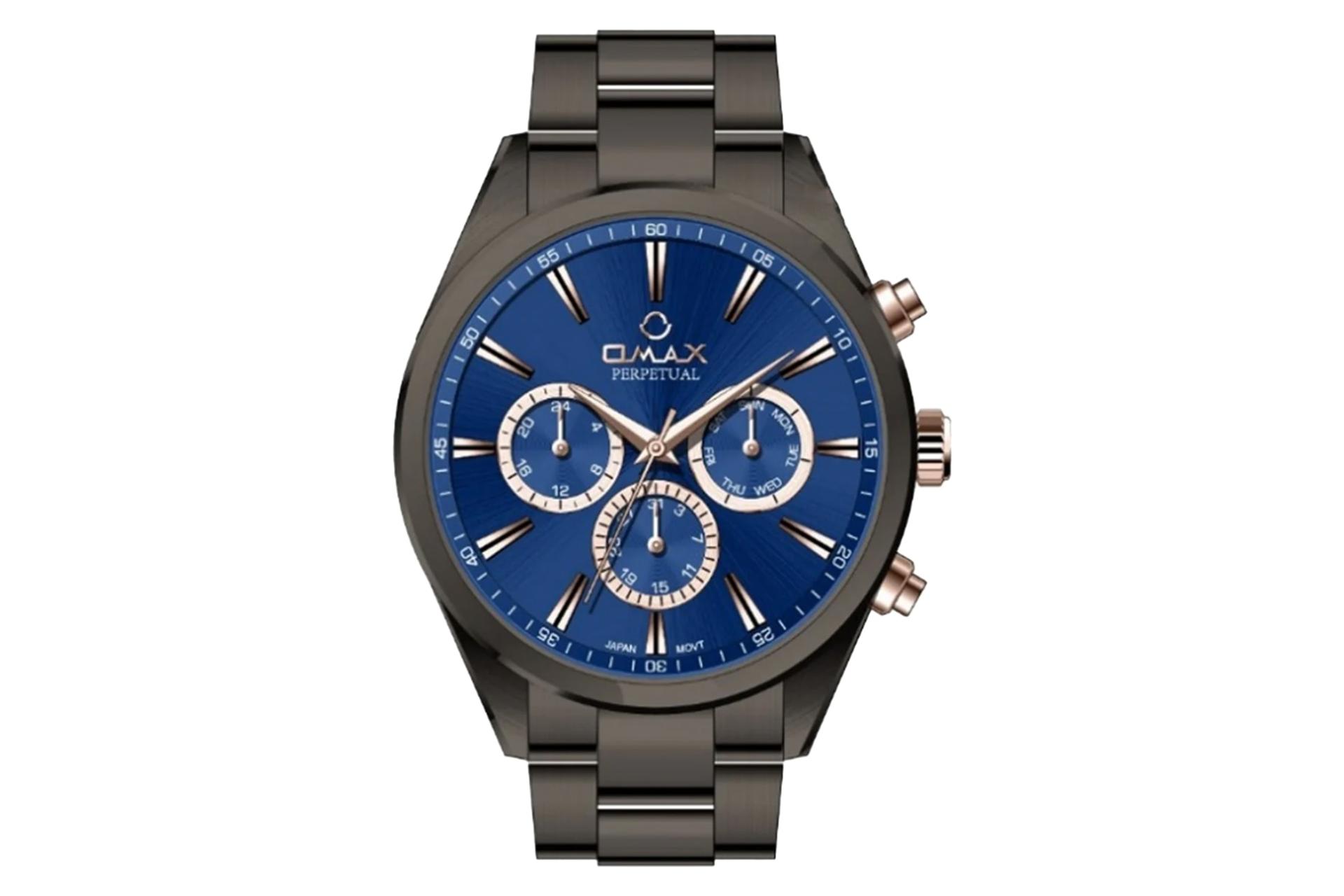 فریم و صفحه ساعت مچی مردانه اوماکس Perpetual PG18K49I