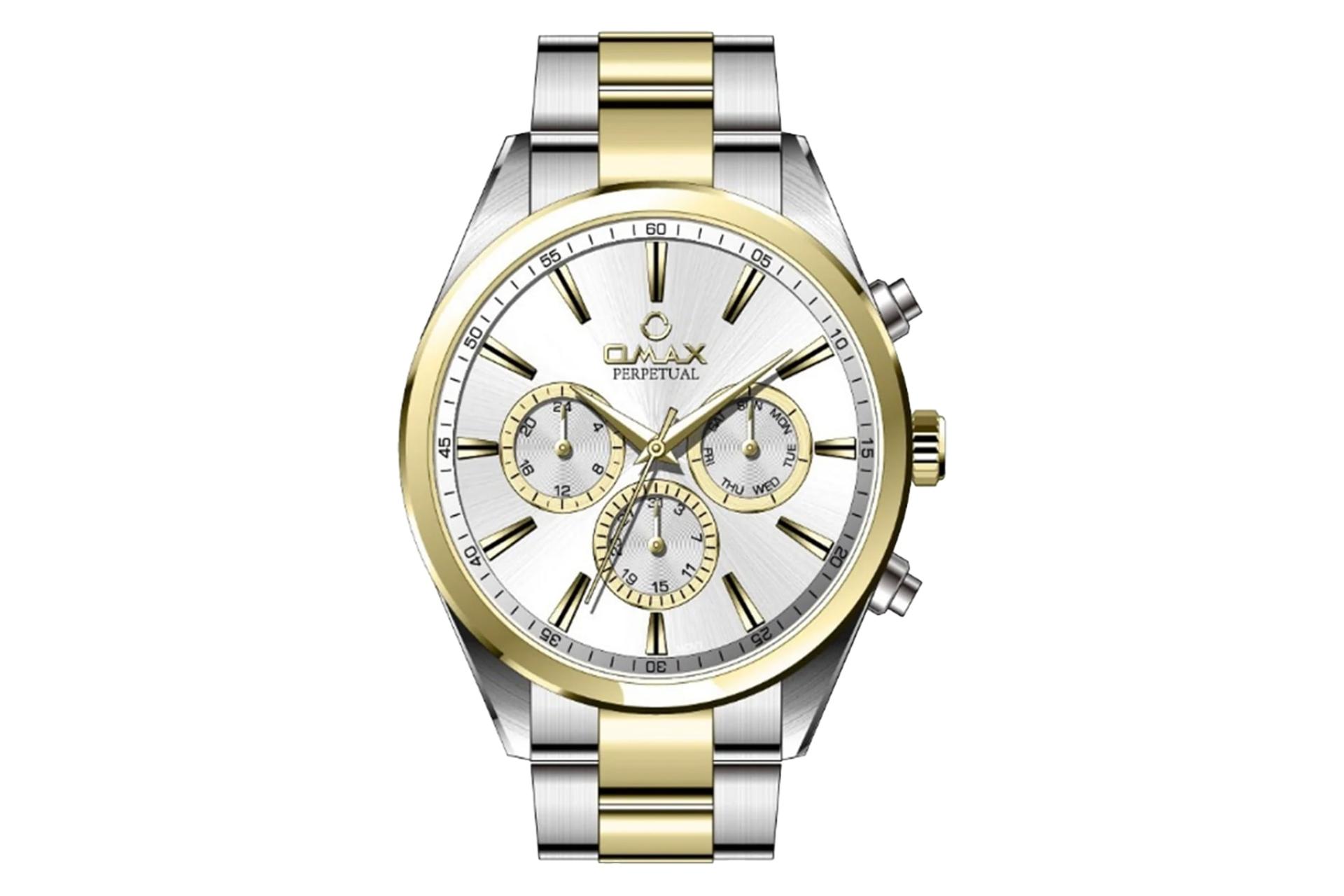 فریم و صفحه ساعت مچی مردانه اوماکس Perpetual PG18T6TI
