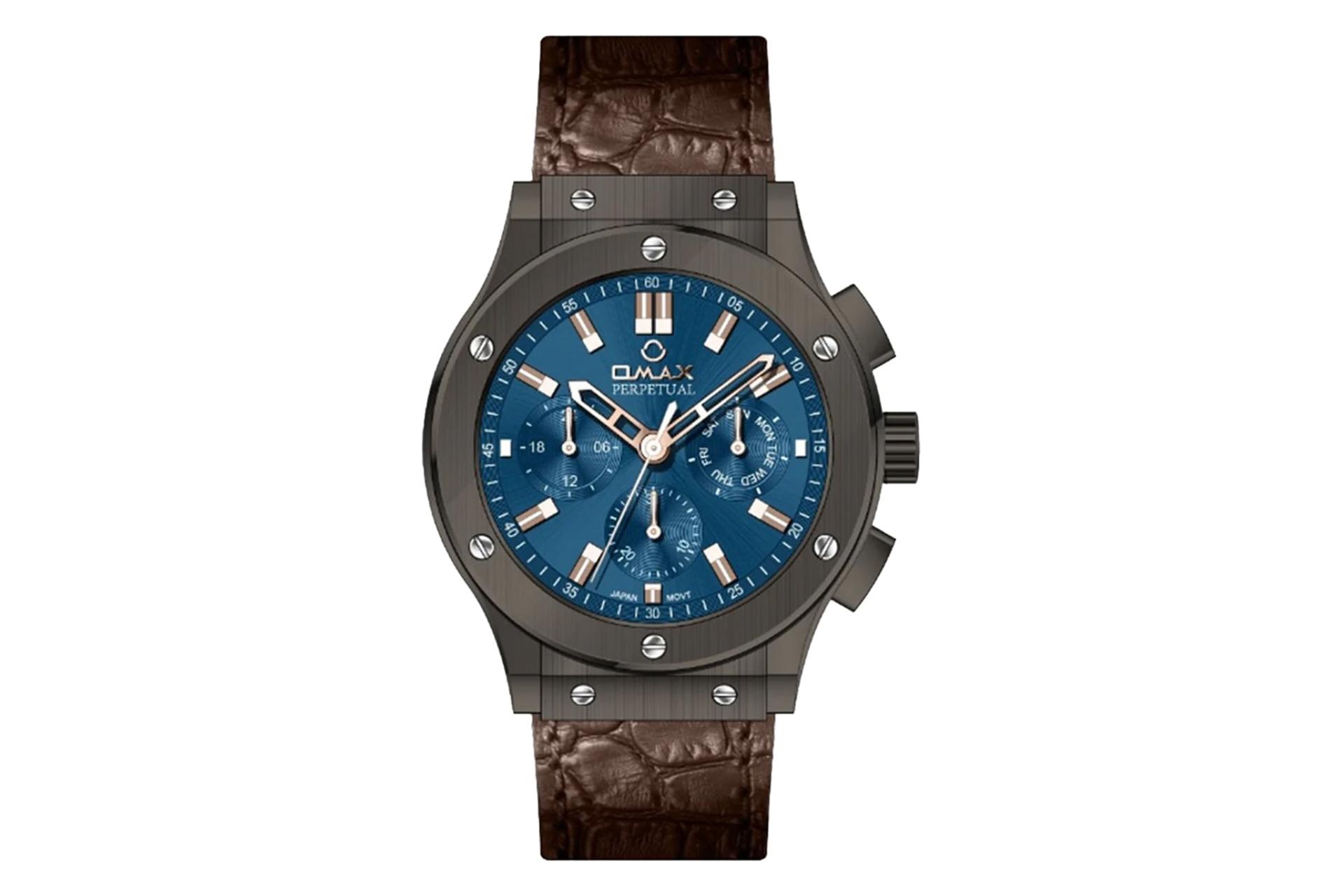 فریم و صفحه ساعت مچی مردانه اوماکس Perpetual PG19K45I