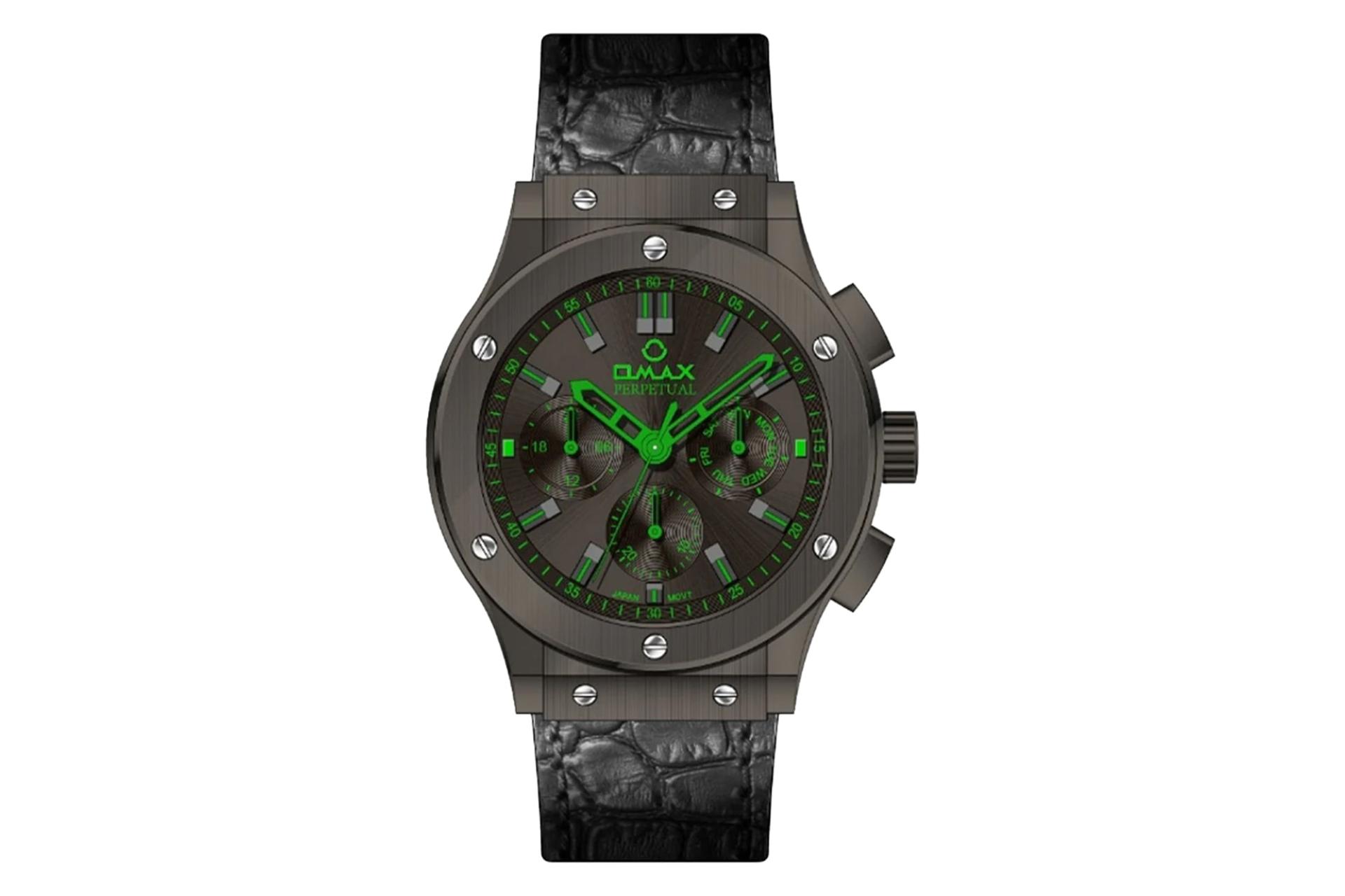 فریم و صفحه ساعت مچی مردانه اوماکس Perpetual PG19K52I
