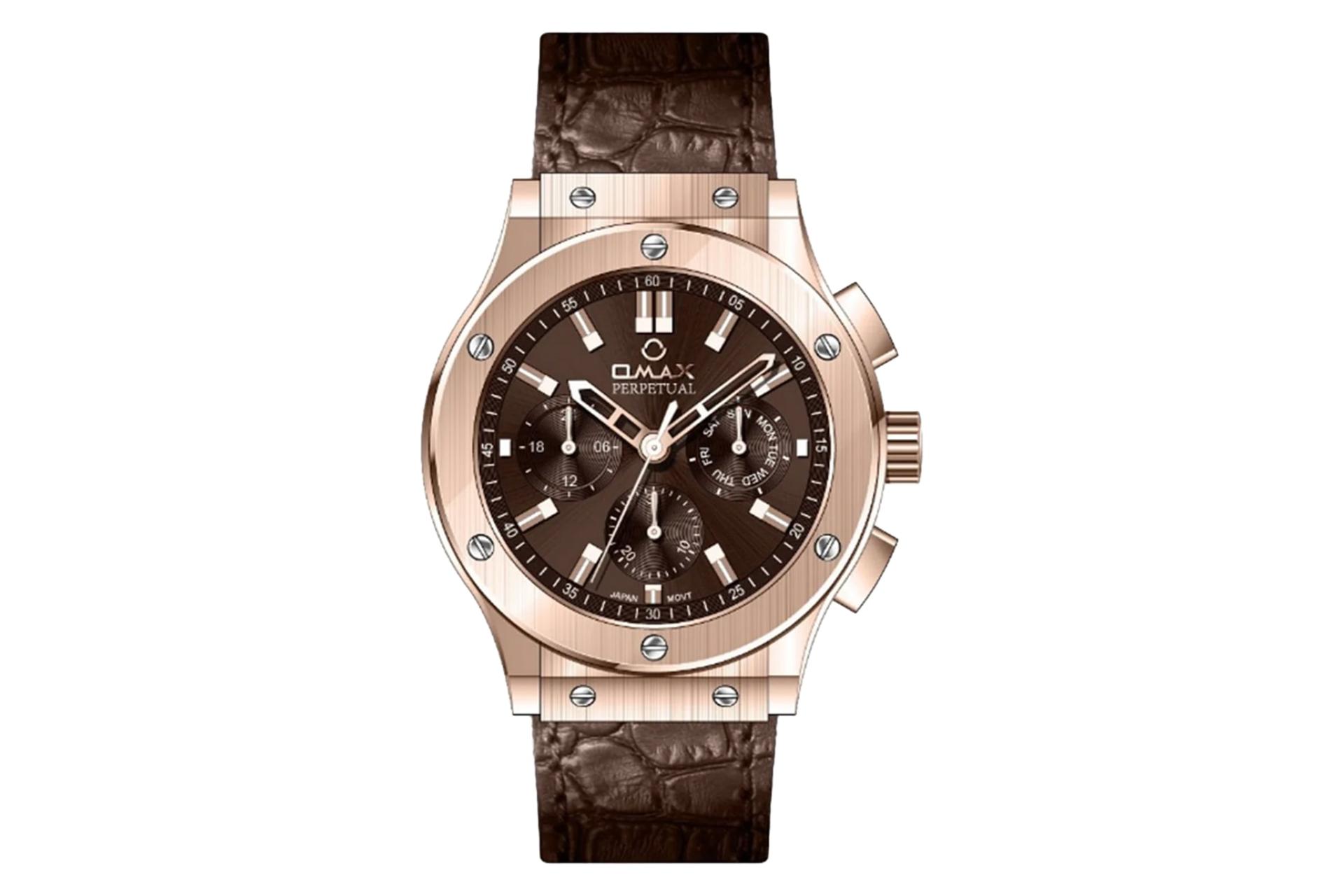 فریم و صفحه ساعت مچی مردانه اوماکس Perpetual PG19R55I
