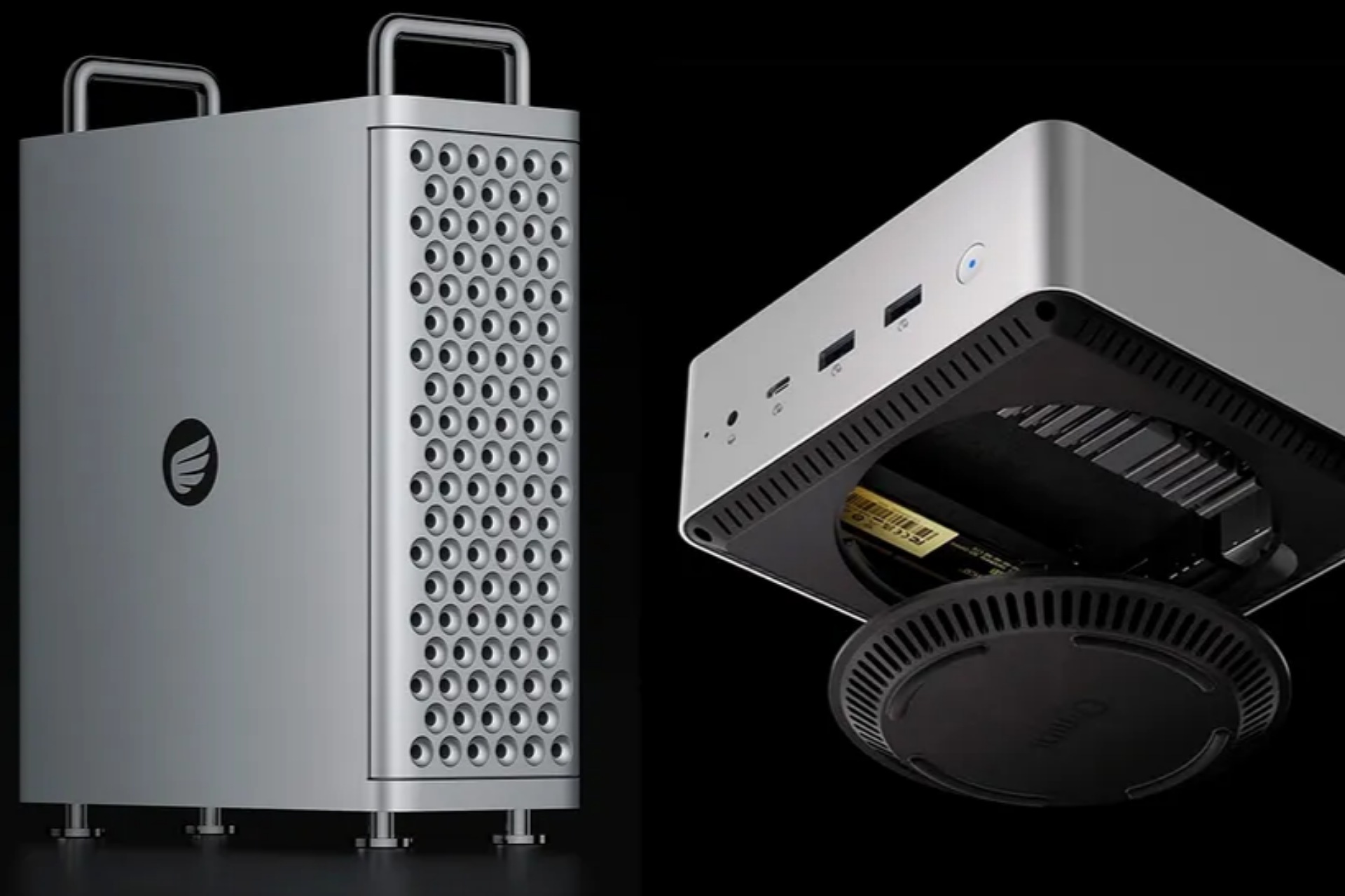 مدل‌های کپی‌شده ویندوزی مک پرو و مک مینی اپل رونمایی شدند