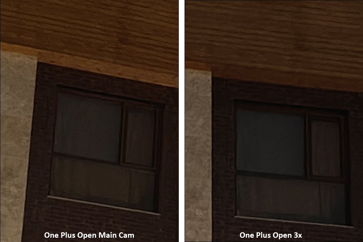 مقایسه عکس دوربین اصلی و زوم سه برابری وان پلاس Open