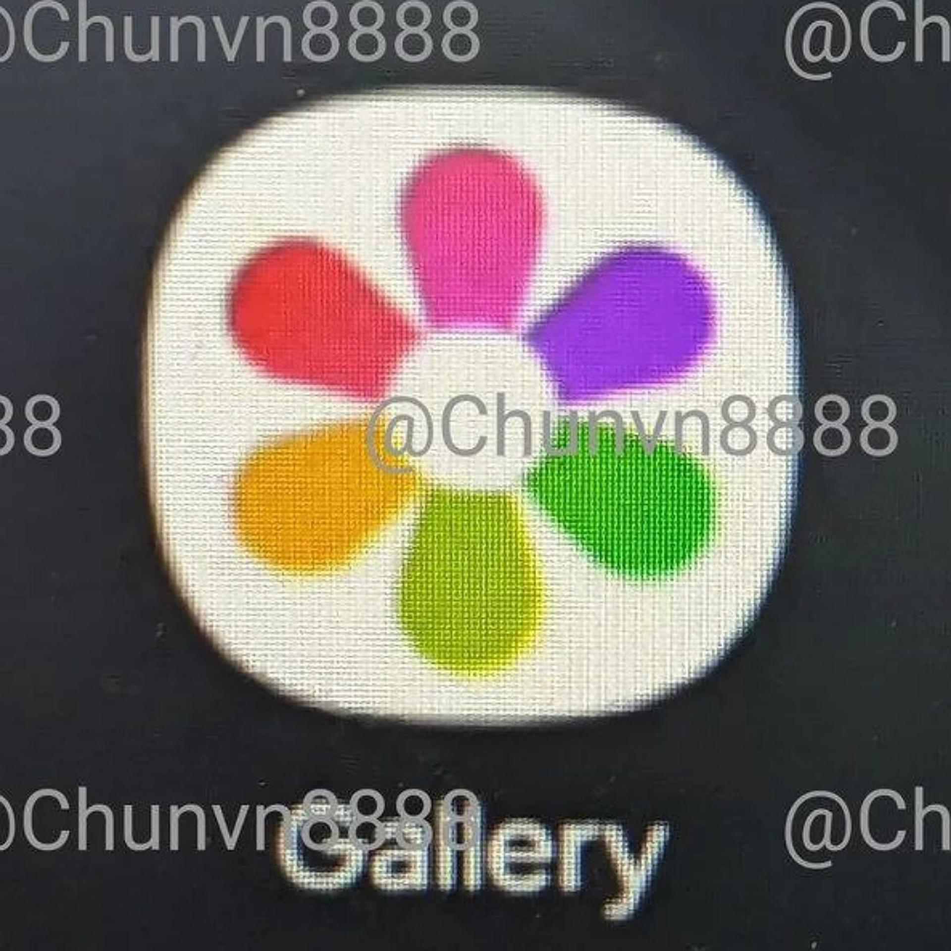 آيکون گالری رابط کاربری One UI 7 با طراحی مشابه گالری آیفون