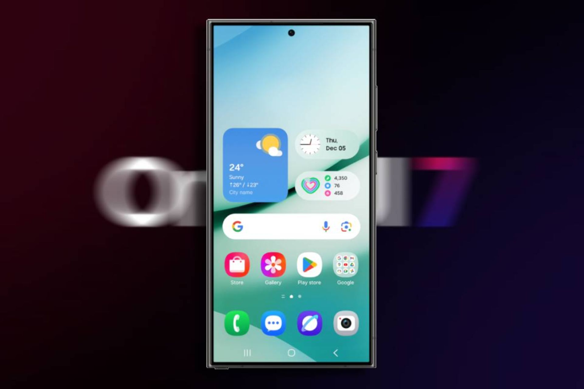 Personalizzazione di Icone e Etichette one ui 7