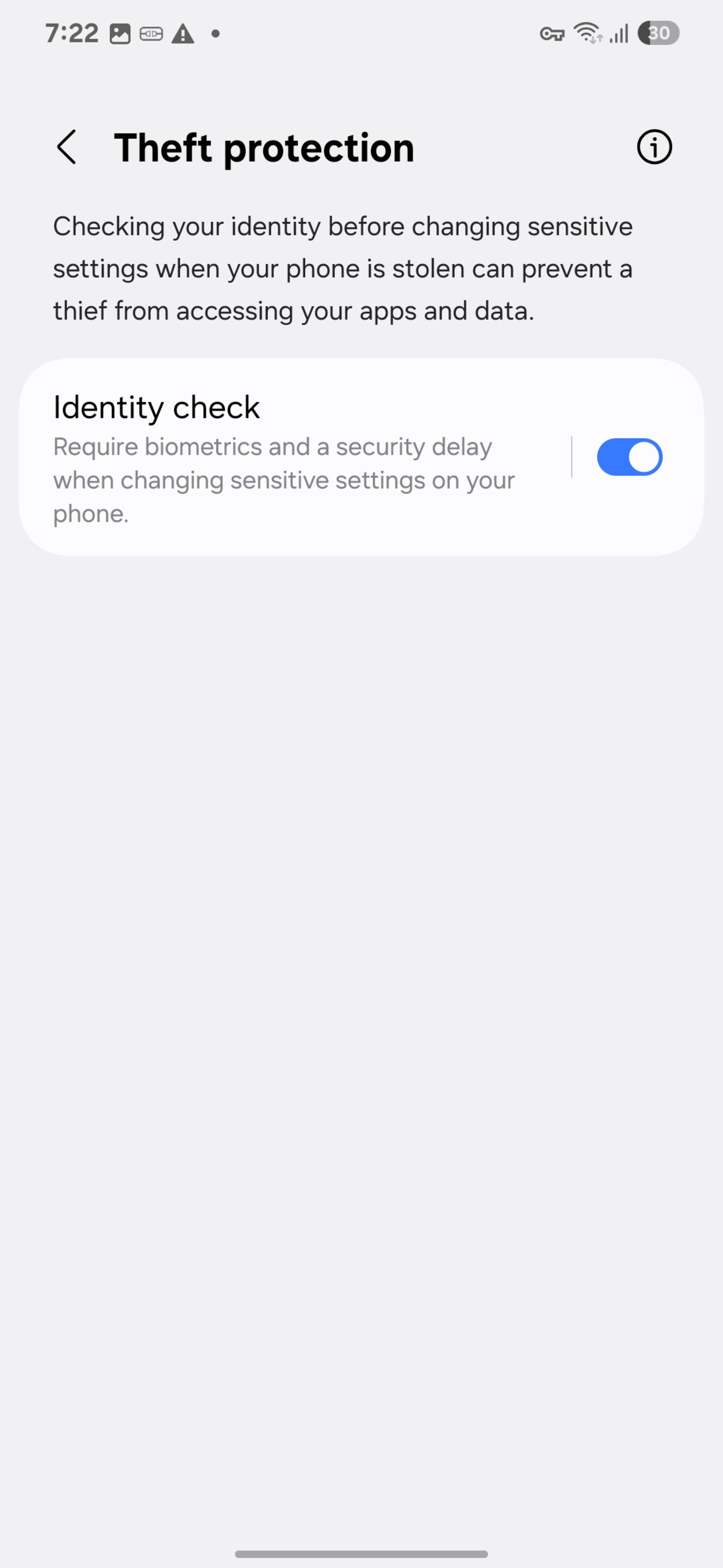 امنیت در One UI 7