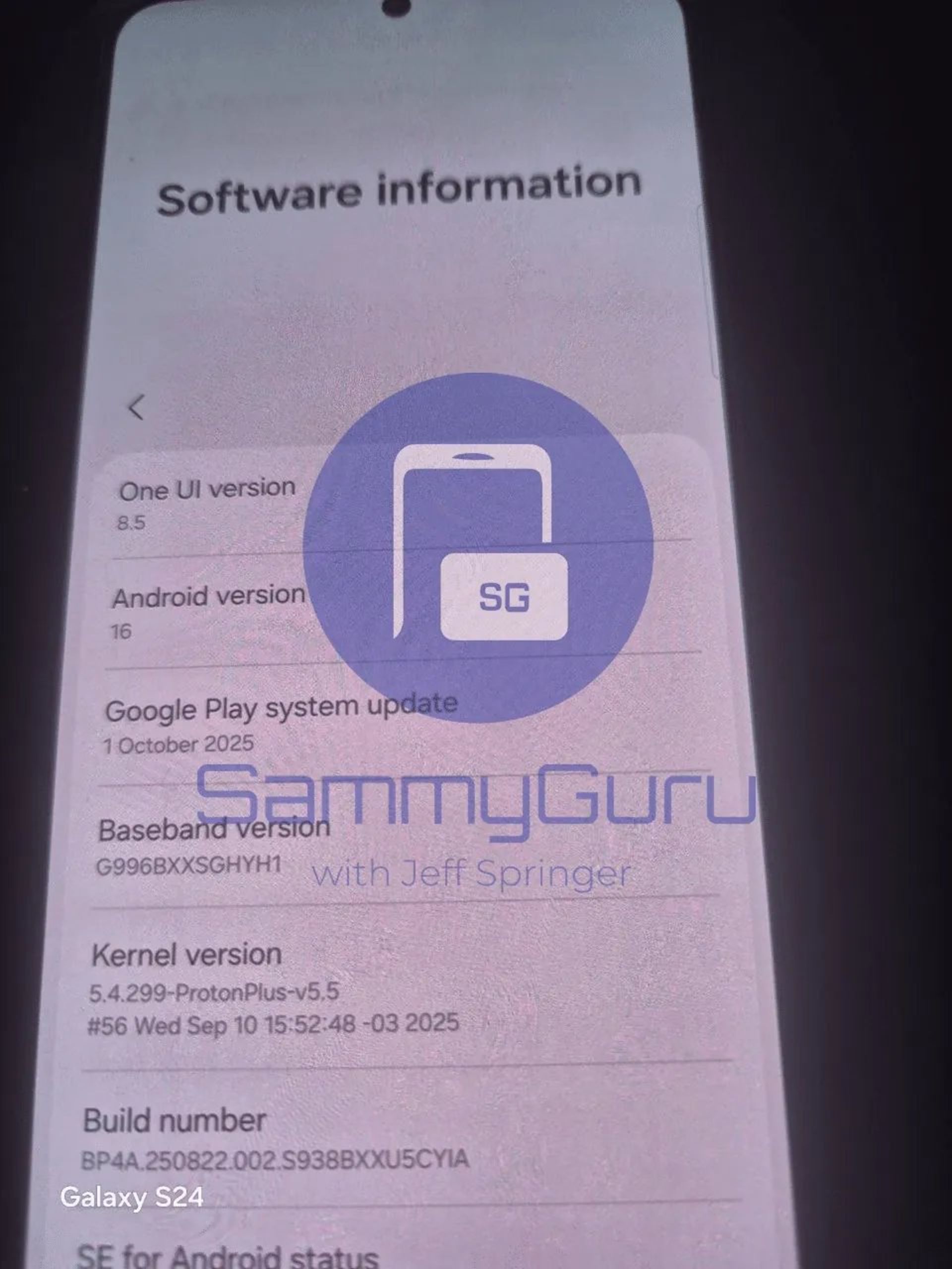 رابط کاربری One UI 8.5