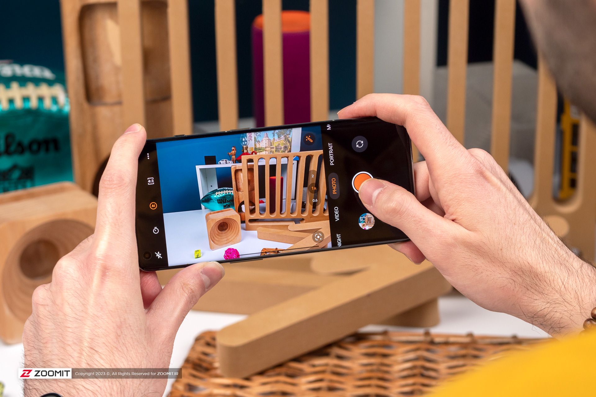 رابط کاربری نرم‌افزار دوربین وان‌پلاس ۱۱