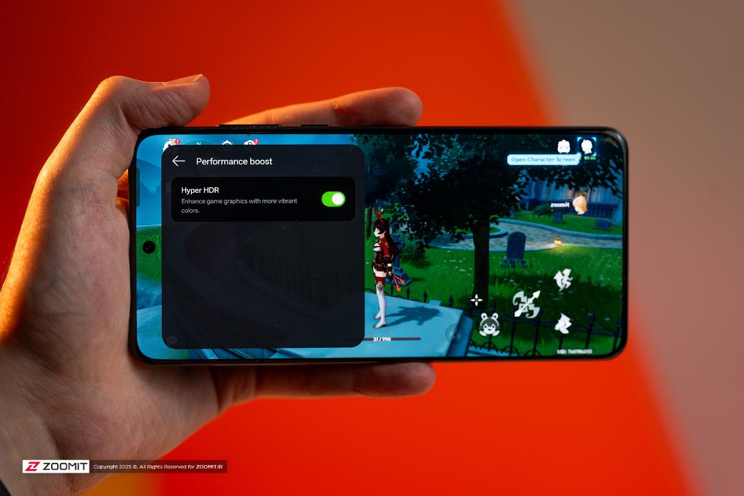 تصویری از Game Booster وان‌پلاس ۱۳ | OnePlus 13