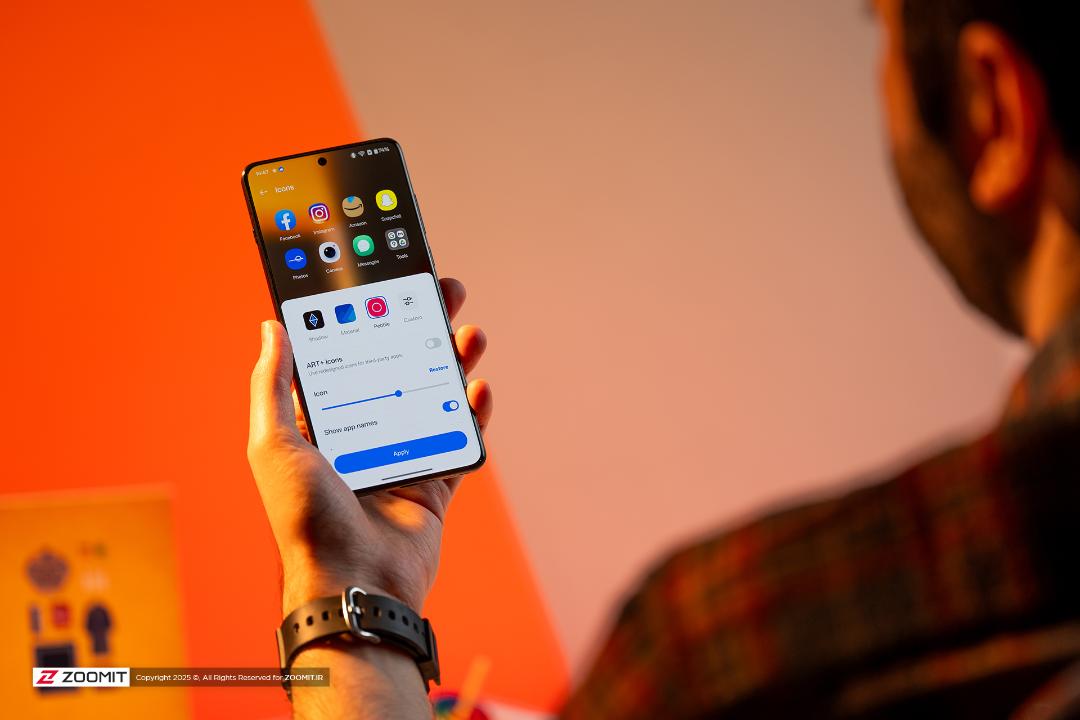 استایل آیکون‌ها در وان‌پلاس ۱۳ | OnePlus 13