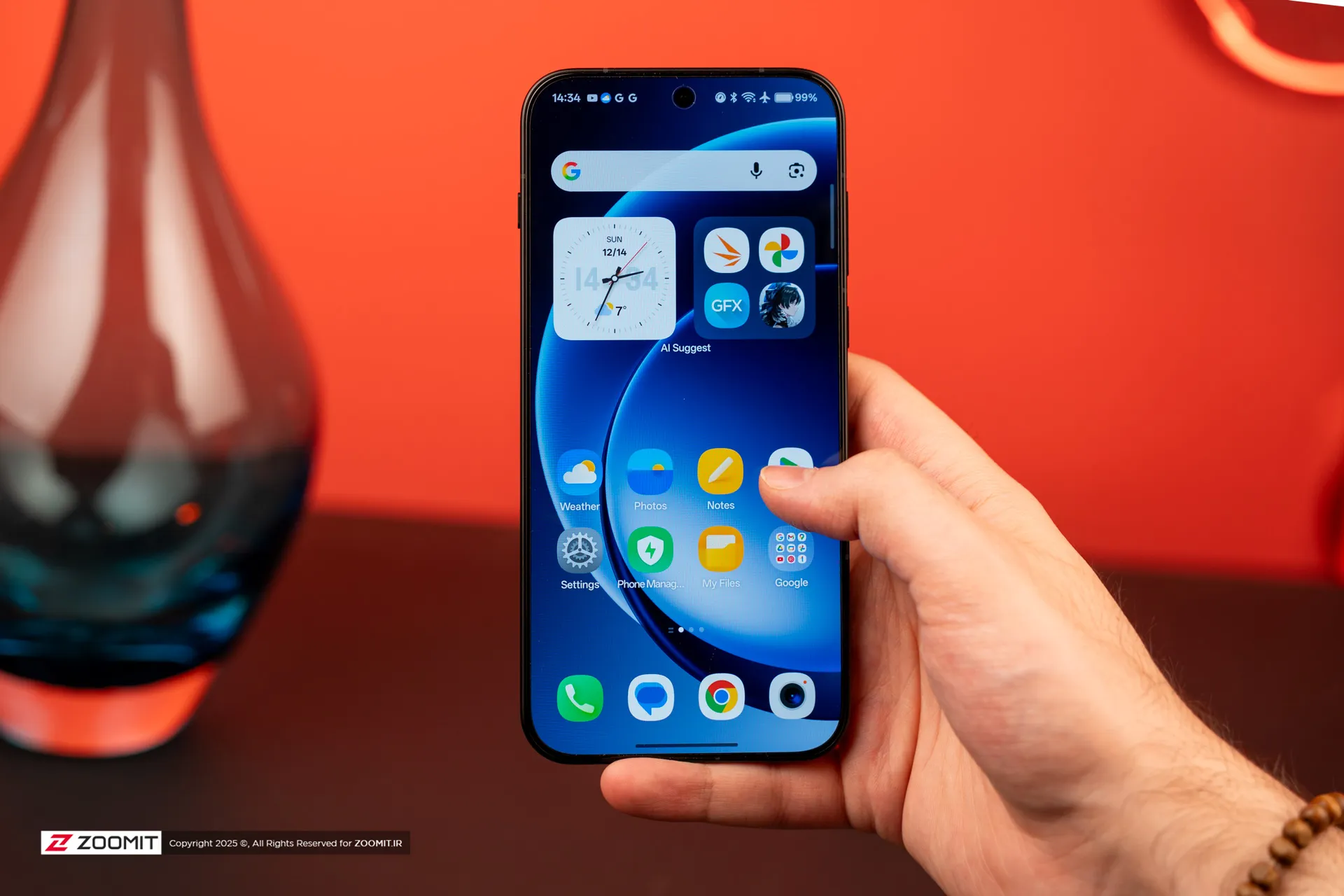 کار کردن با گوشی