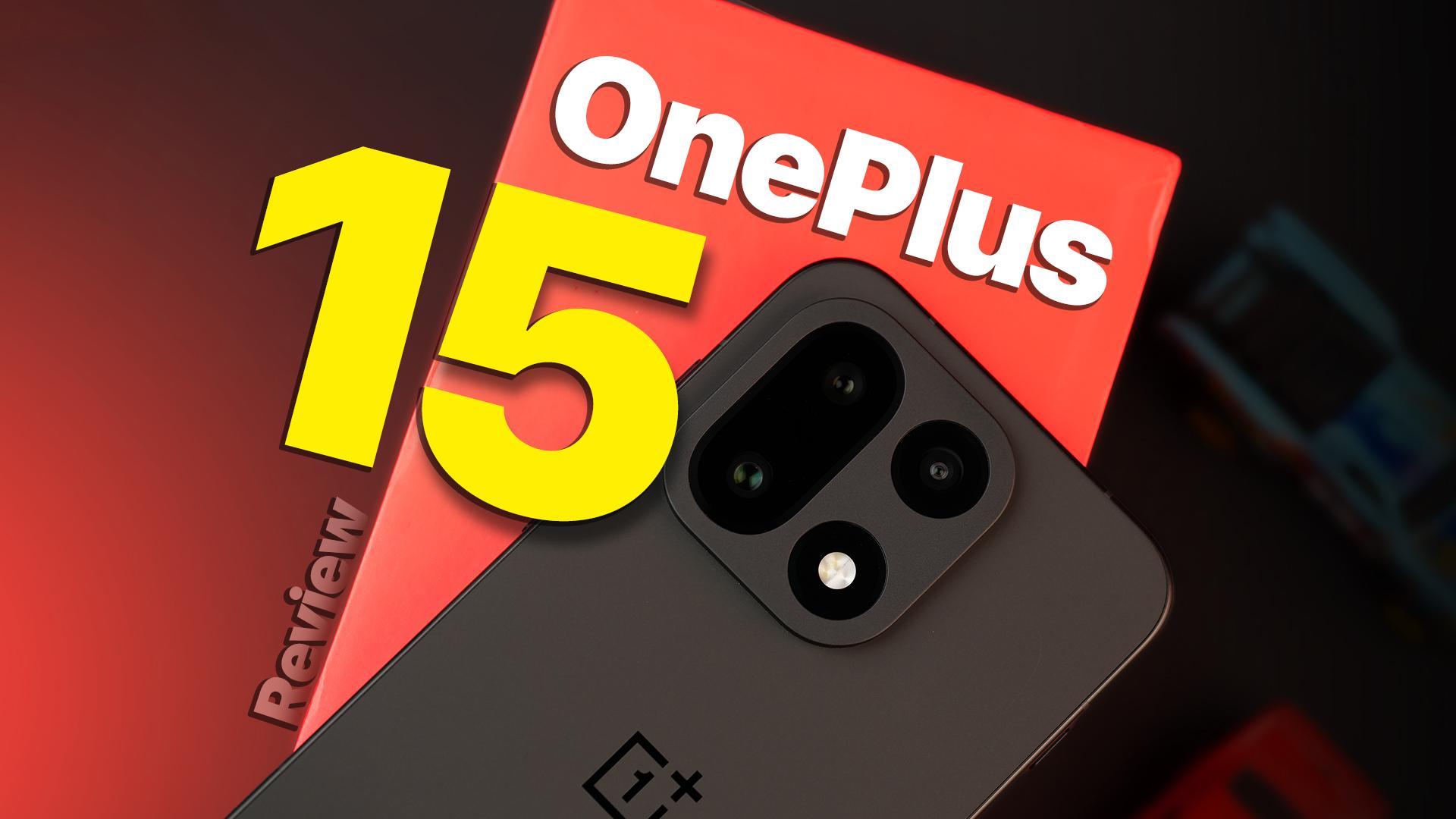 عکس وان‌پلاس ۱۵ روی جعبه