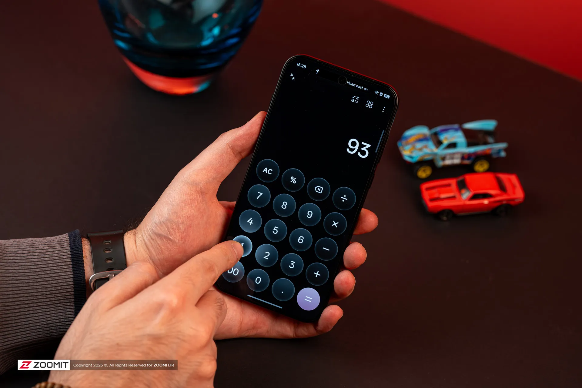 ماشین حساب گوشی