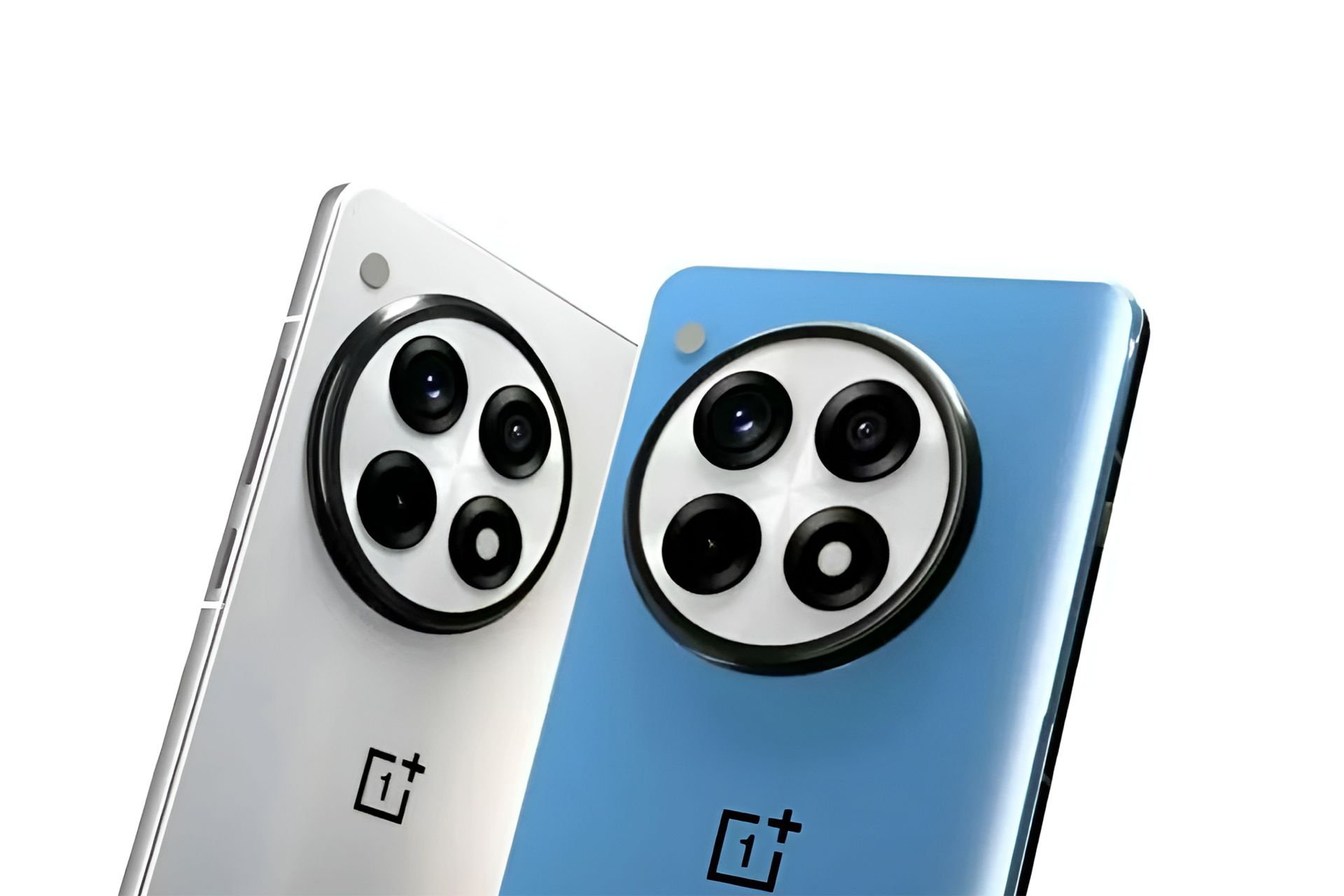 تصویر فاش‌شده از پنل پشتی گوشی وان‌پلاس مدل Ace 3 Pro در دو رنگ آبی و سفید