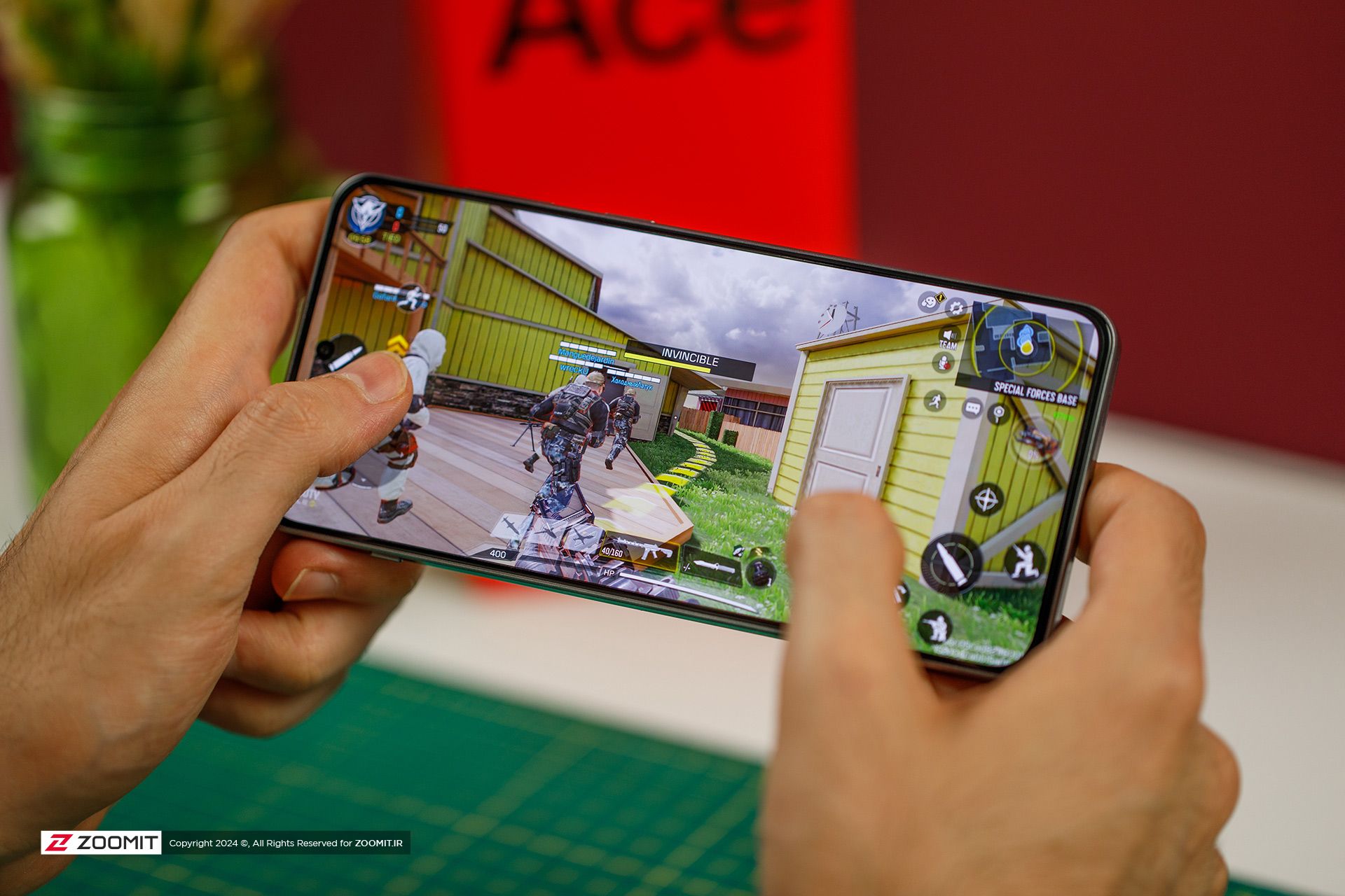 اجرای بازی کال آف دیوتی موبایل روی وان‌ پلاس ace 3v