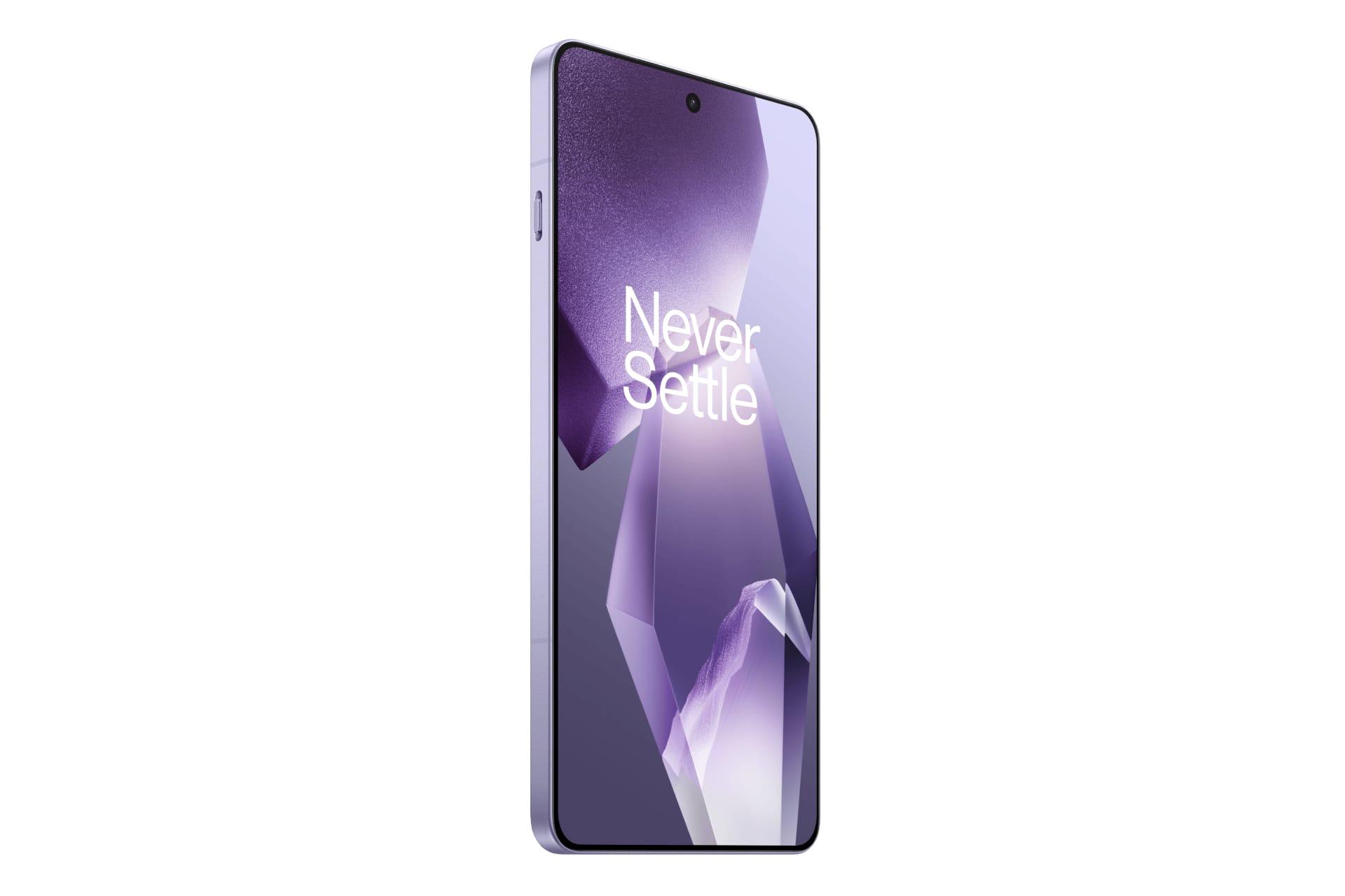 پنل جلو و صفحه نمایش گوشی موبایل وان پلاس Ace 5 پرو ارغوانی / OnePlus Ace 5 Pro