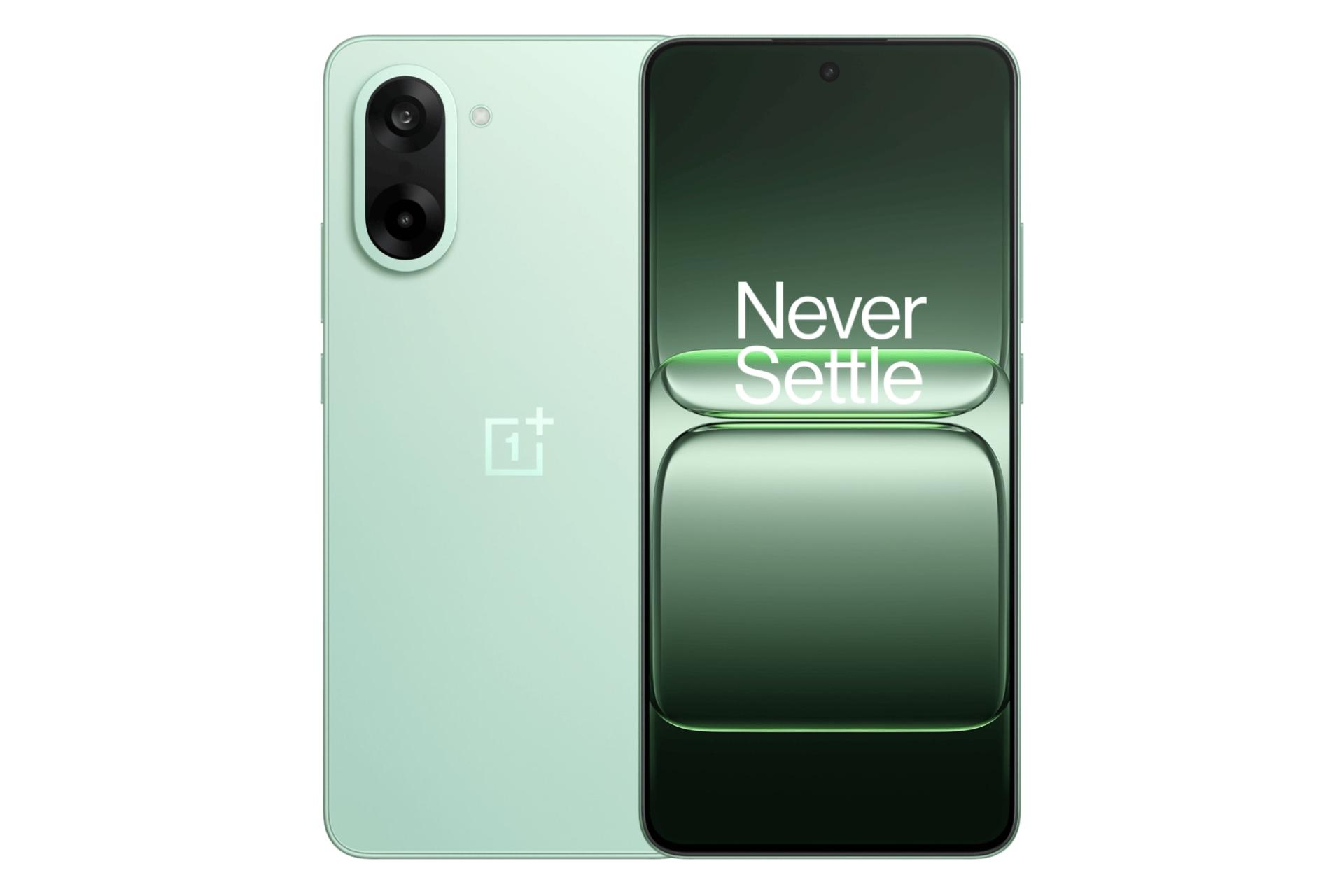 مرجع متخصصين ايران پنل جلو و پشت موبايل موبايل وان پلاس OnePlus Ace 5 Racing سبز روشن