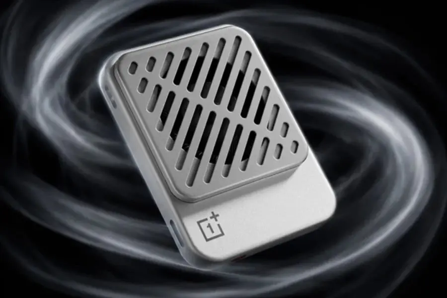 خنک‌کننده مغناطیسی وان‌پلاس (OnePlus) Ice Card Mini با طراحی کوچک و شیارهای هوا