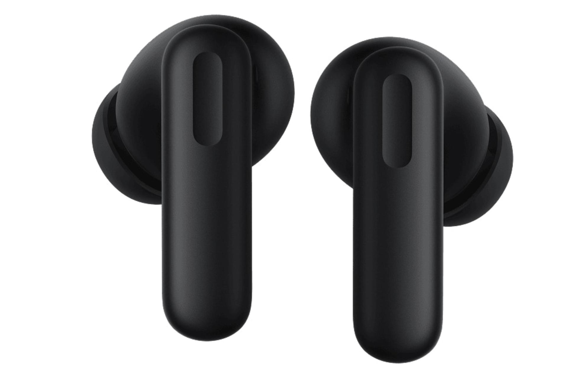 ایرباد بی سیم وان پلاس نورد بادز 4 مشکی از نمای کناری / OnePlus Nord Buds 4