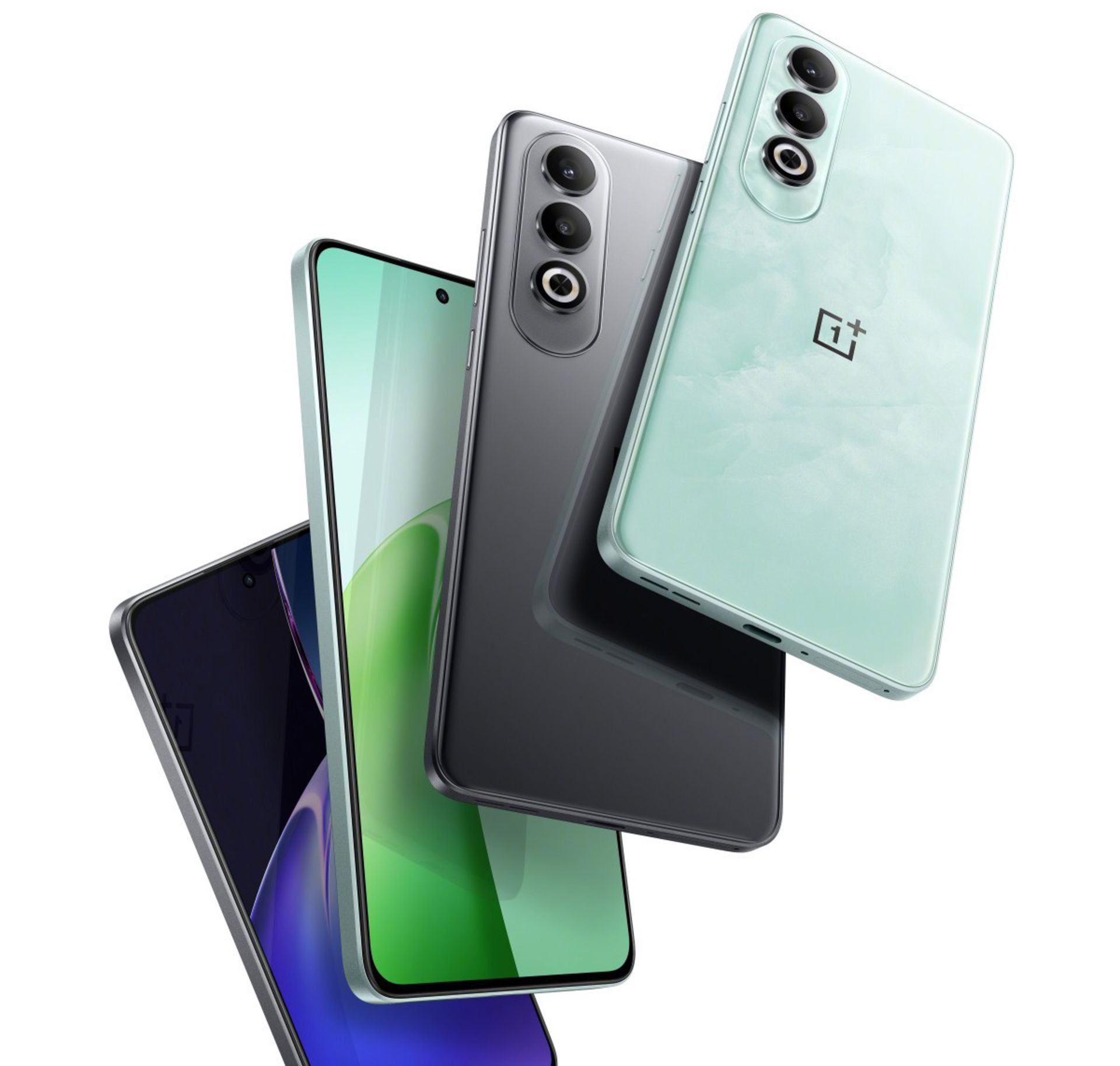 رنگ بندی گوشی OnePlus Nord CE4 در دو رنگ سبز یشمی و خاکستری