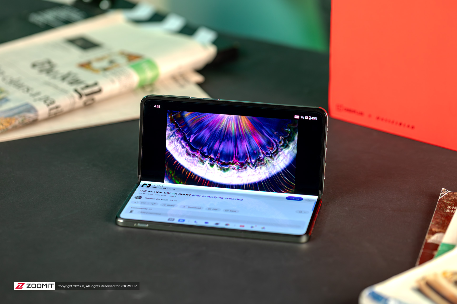 یکی از رقبای اصلی گلکسی زد فولد هم آپدیت اندروید ۱۶ را دریافت کرد