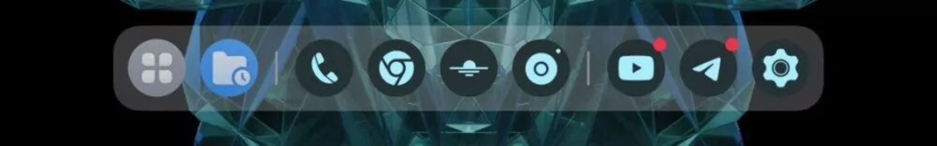 منوی سیستم عامل OxygenOS در گوشی تاشدنی وان پلاس Open