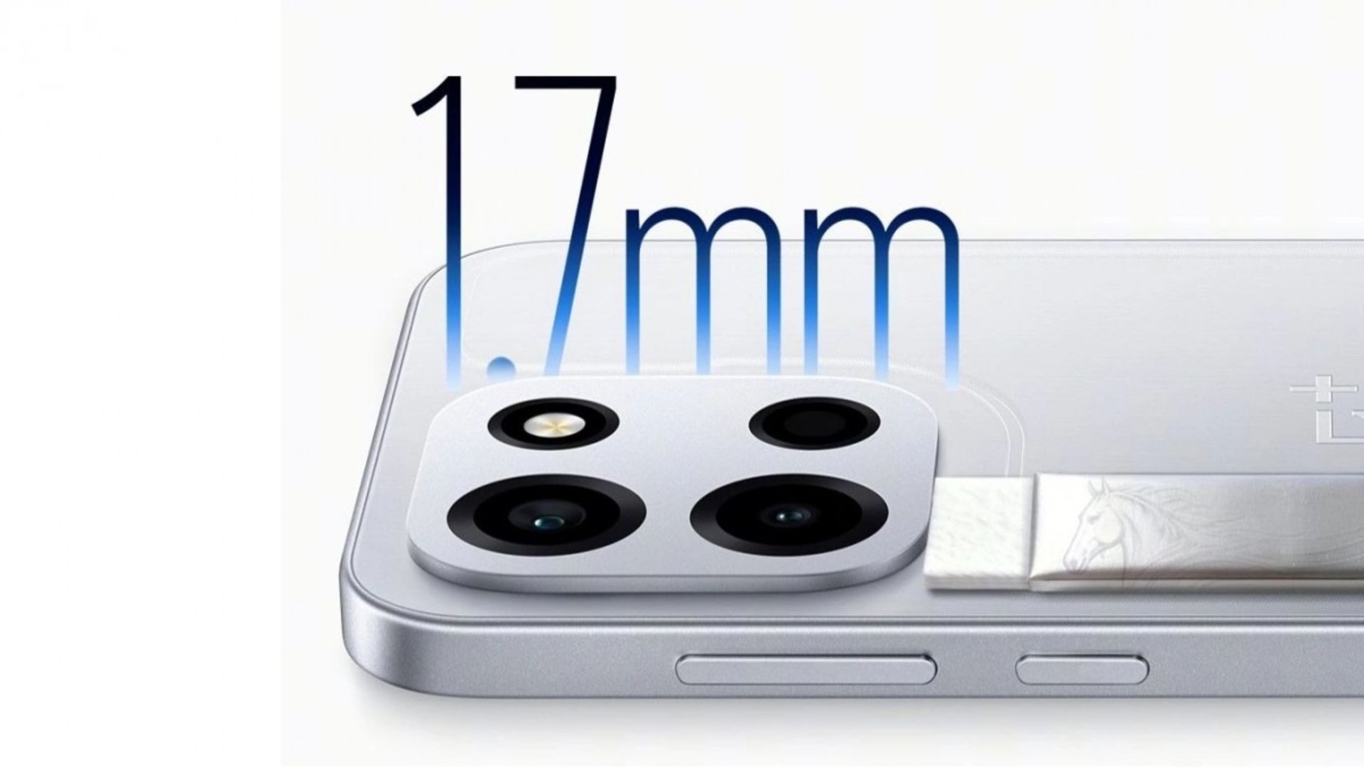 برآمدگی دوربین وان‌پلاس توربو ۶ در رنگ سفید