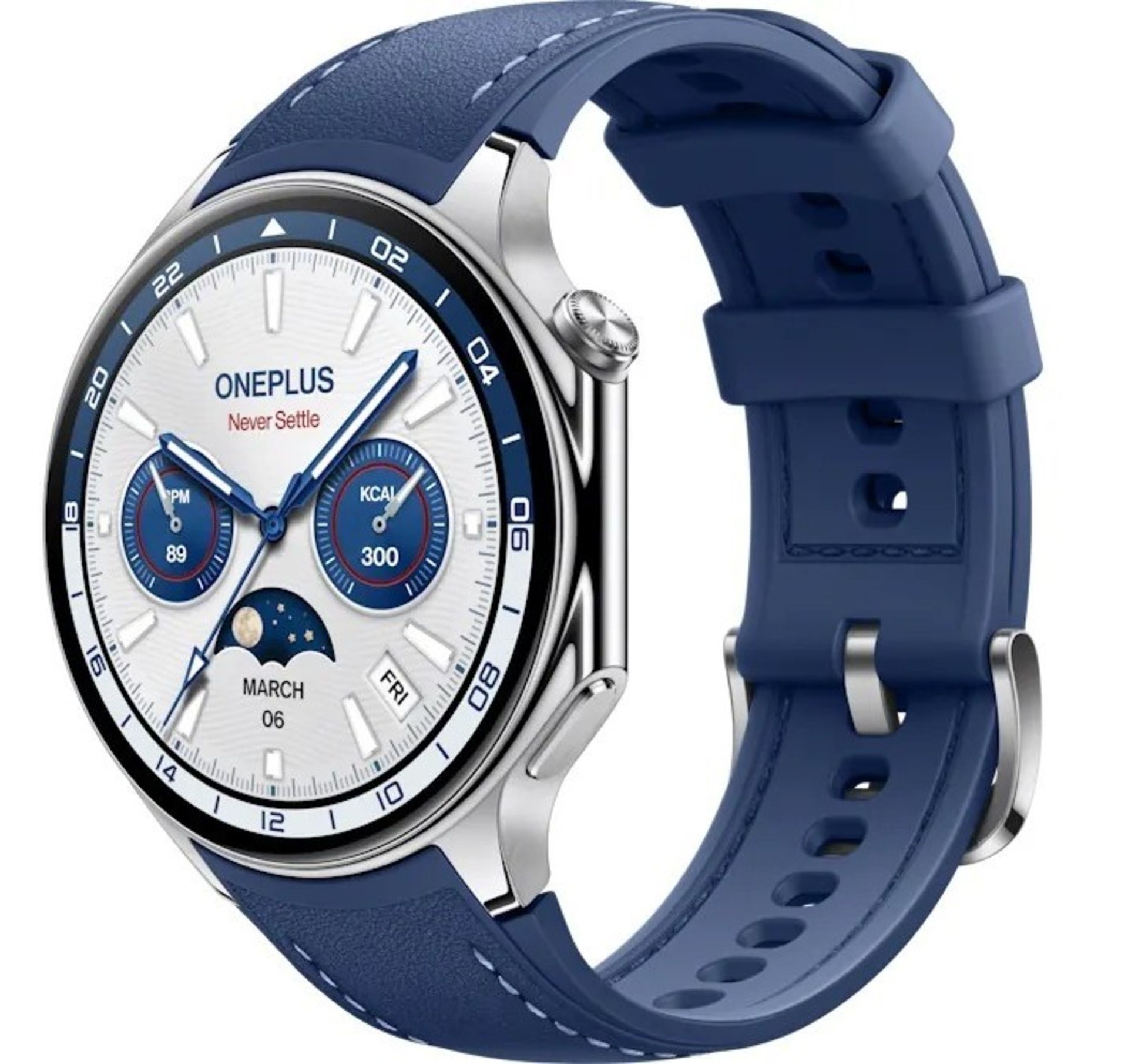 ساعت هوشمند وان پلاس واچ ۲ نسخه‌ی Nordic blue  آبی