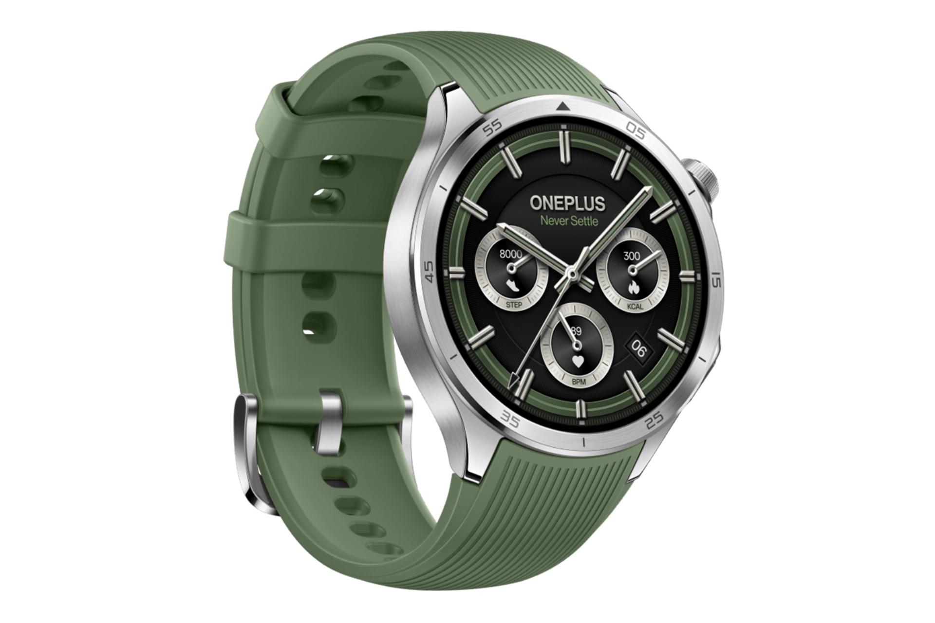 نمای کناری ساعت هوشمند وان پلاس OnePlus Watch 3